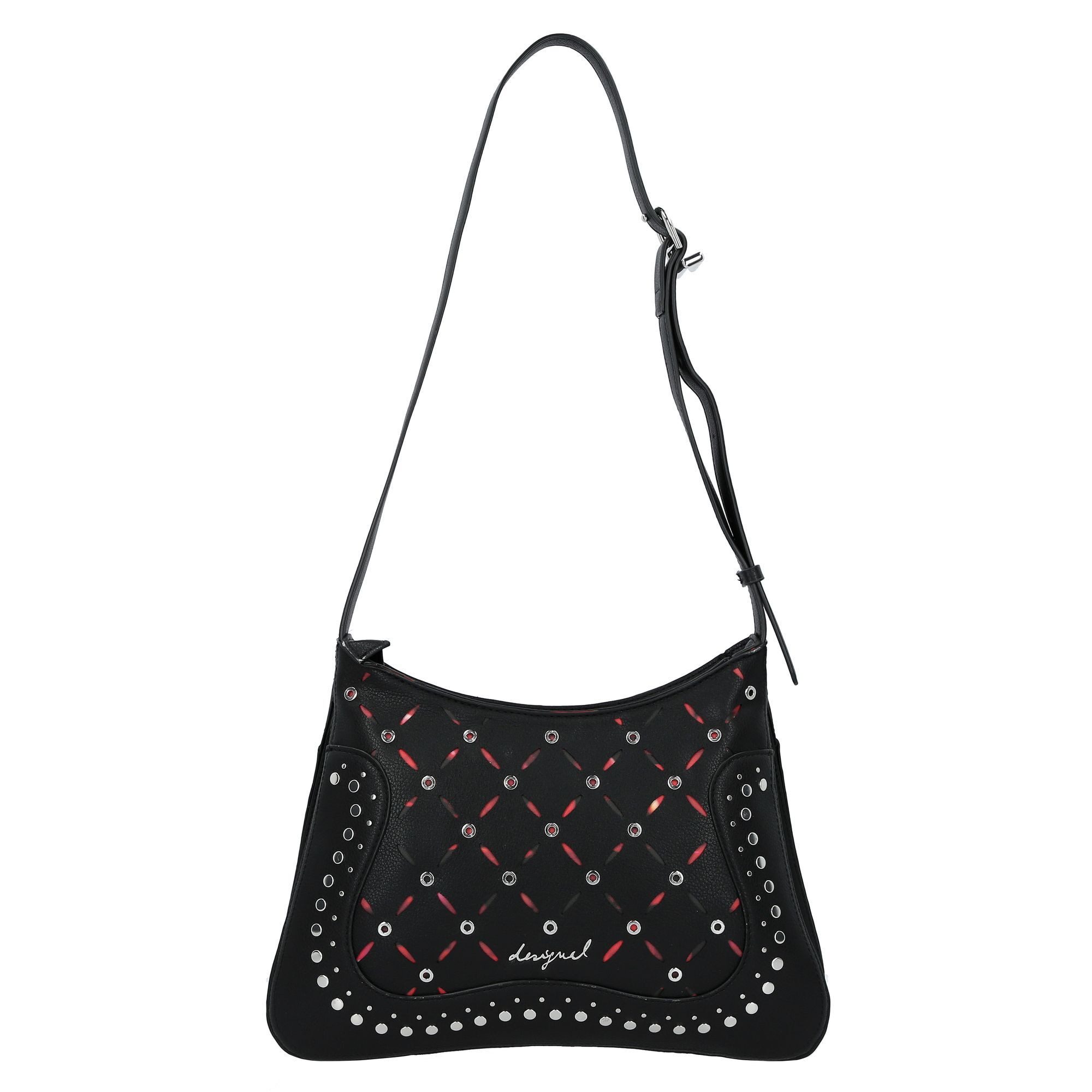 Desigual Schultertasche Yankee, Polyurethan