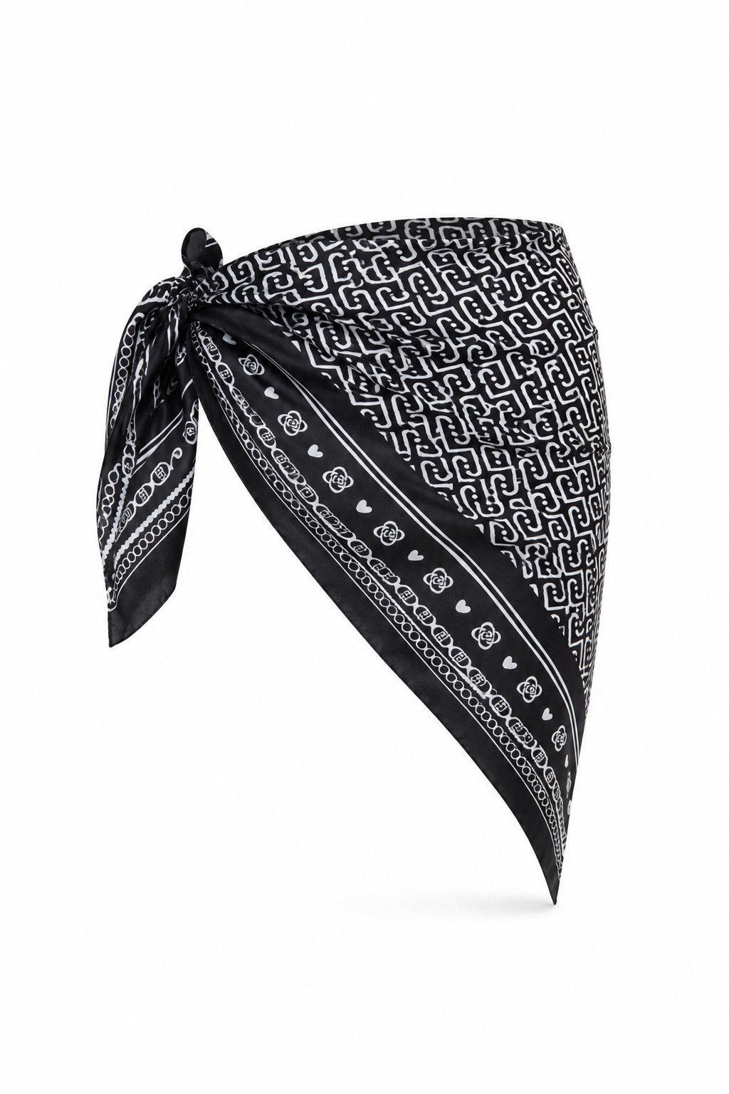 Liu Jo Modetuch ECS FOULARD BANDANA 90X90 - Gemustertes Tuch - Bandana