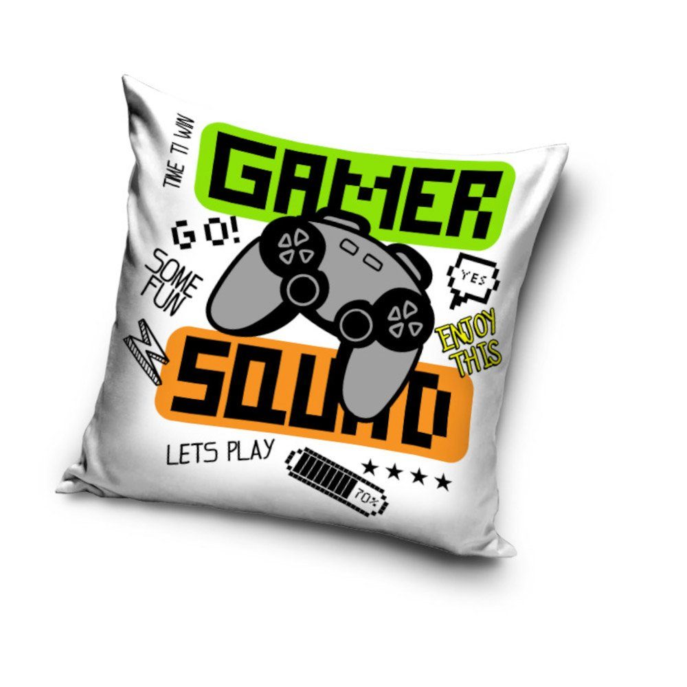 Tinisu Dekokissen Gamer Kissenbezug: Kissen - 40cm x 40cm