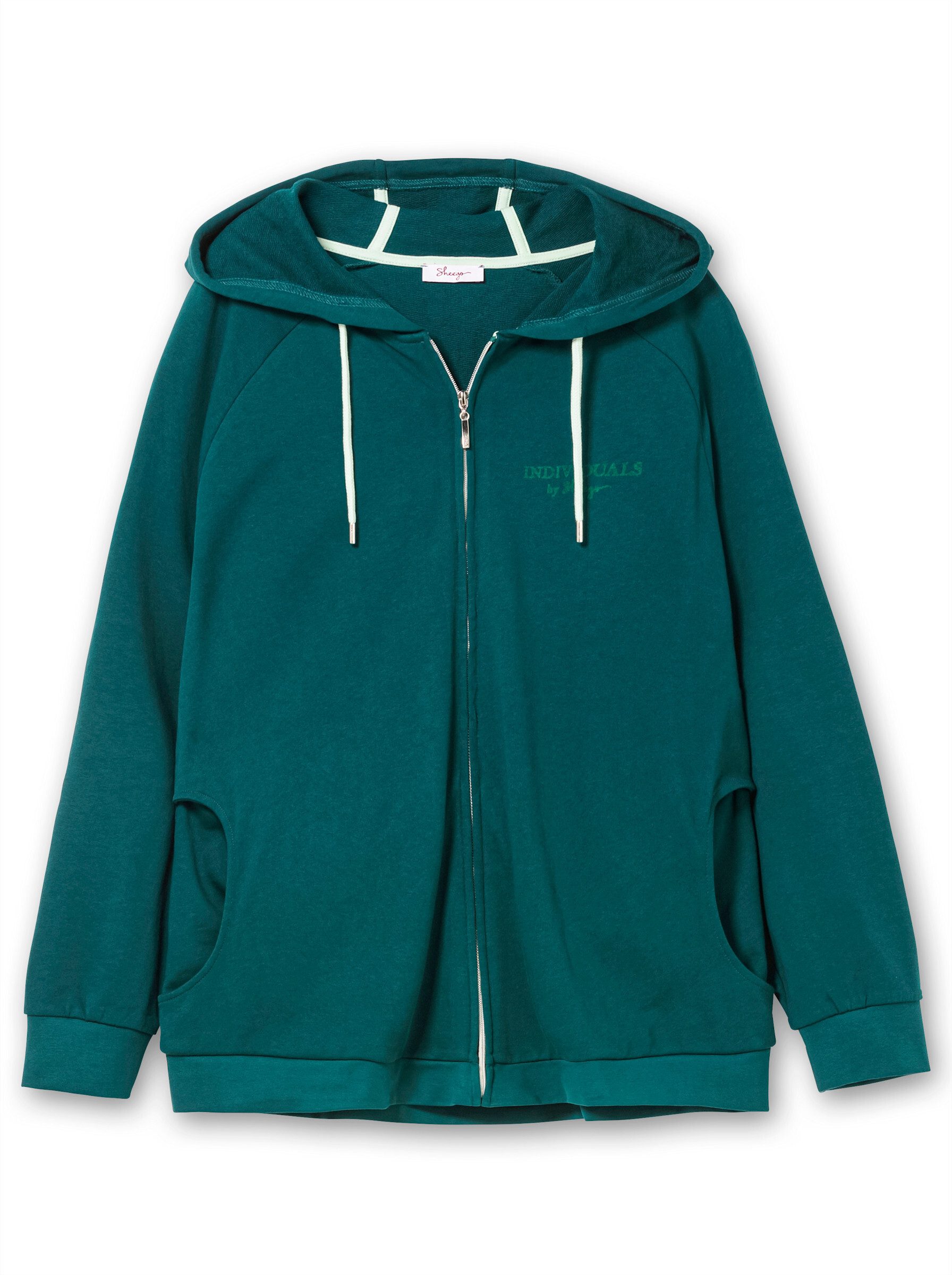 Kapuzensweatjacke Große Größen