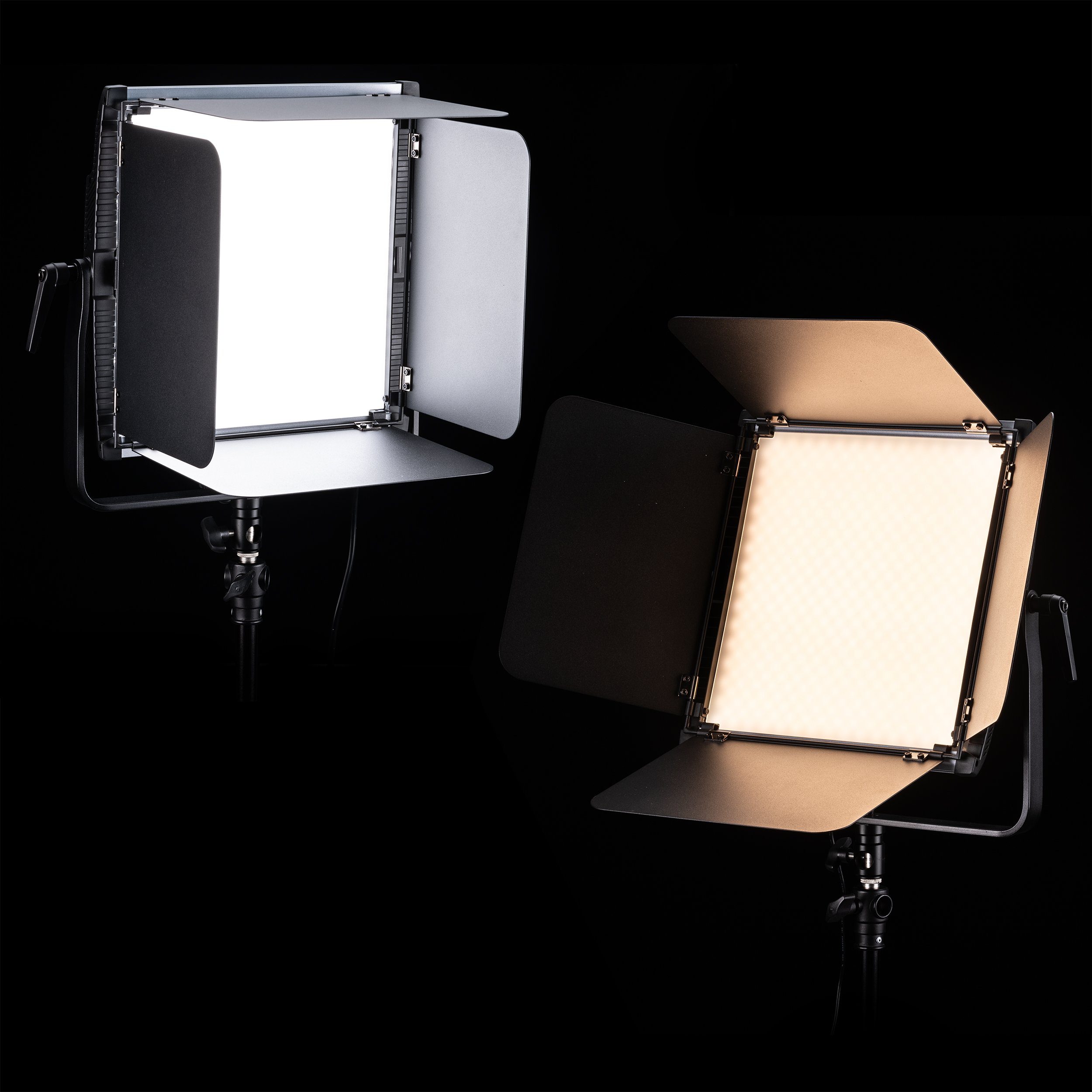 BRESSER Tageslichtlampe PRO Kit Dual BR-S100B Flächenleuchte