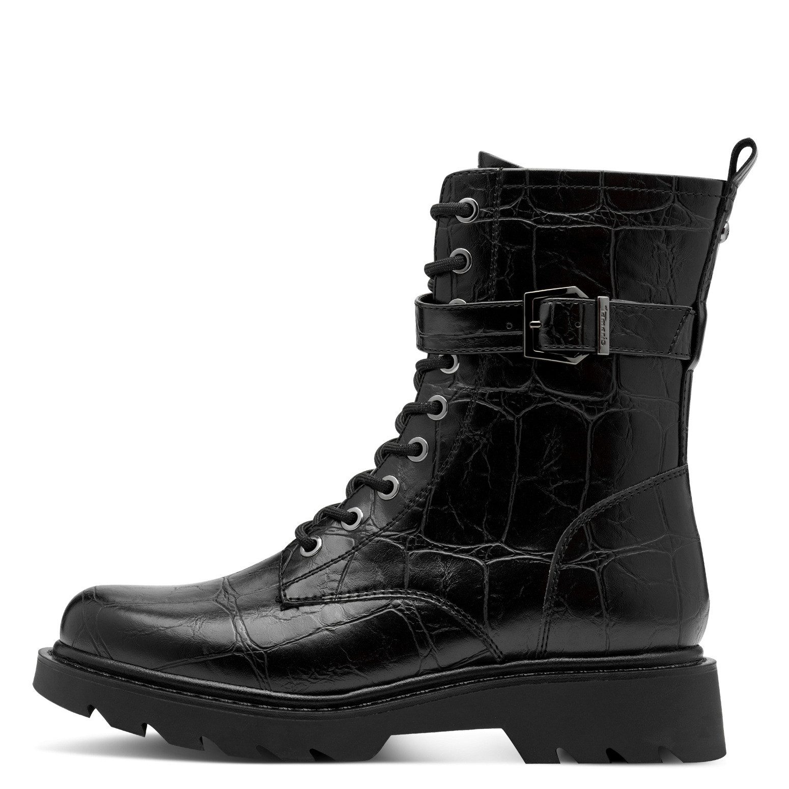 Tamaris Schnürstiefelette Profilierte Laufsohle günstig online kaufen