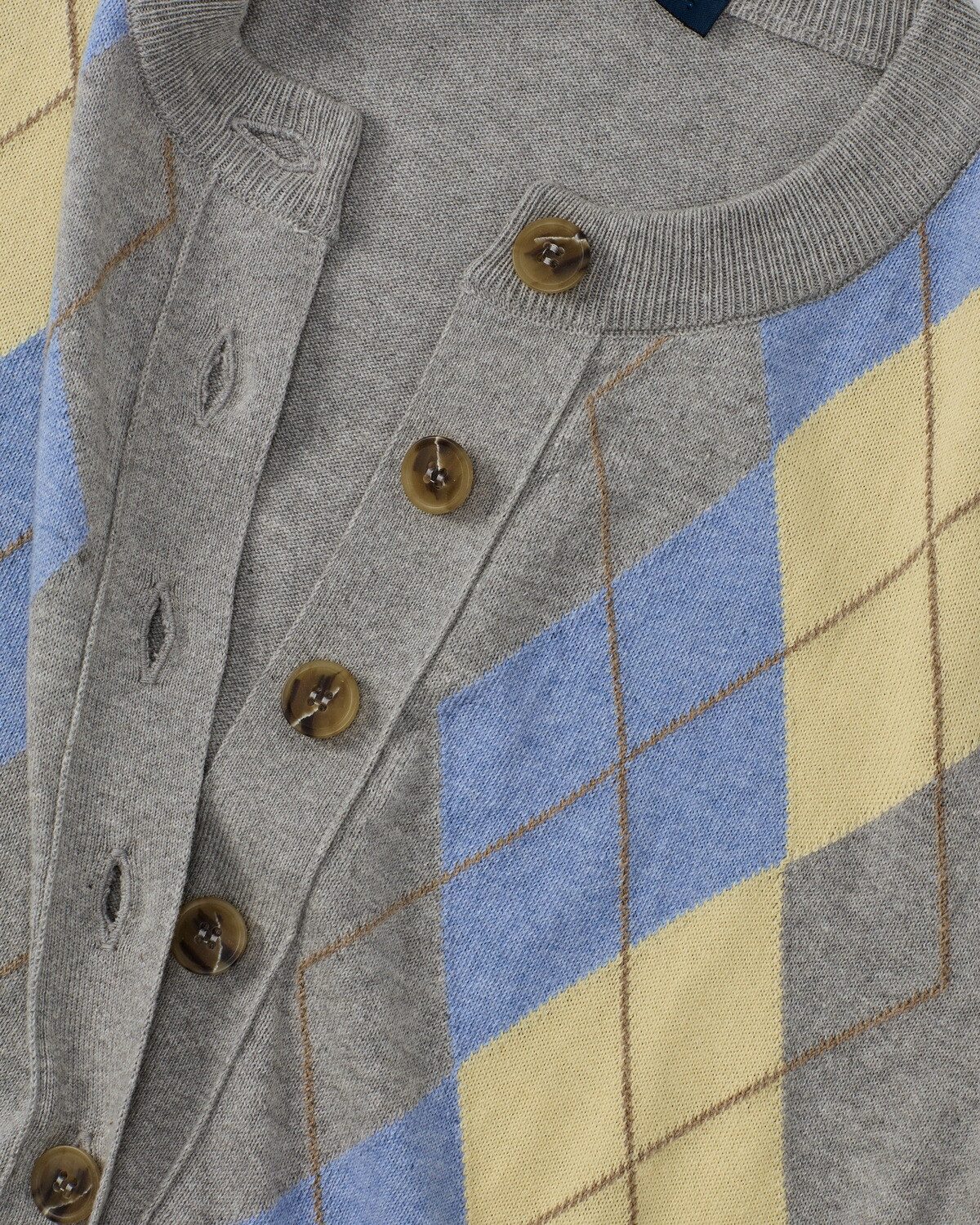 Highmoor Strickweste Argyle-Weste