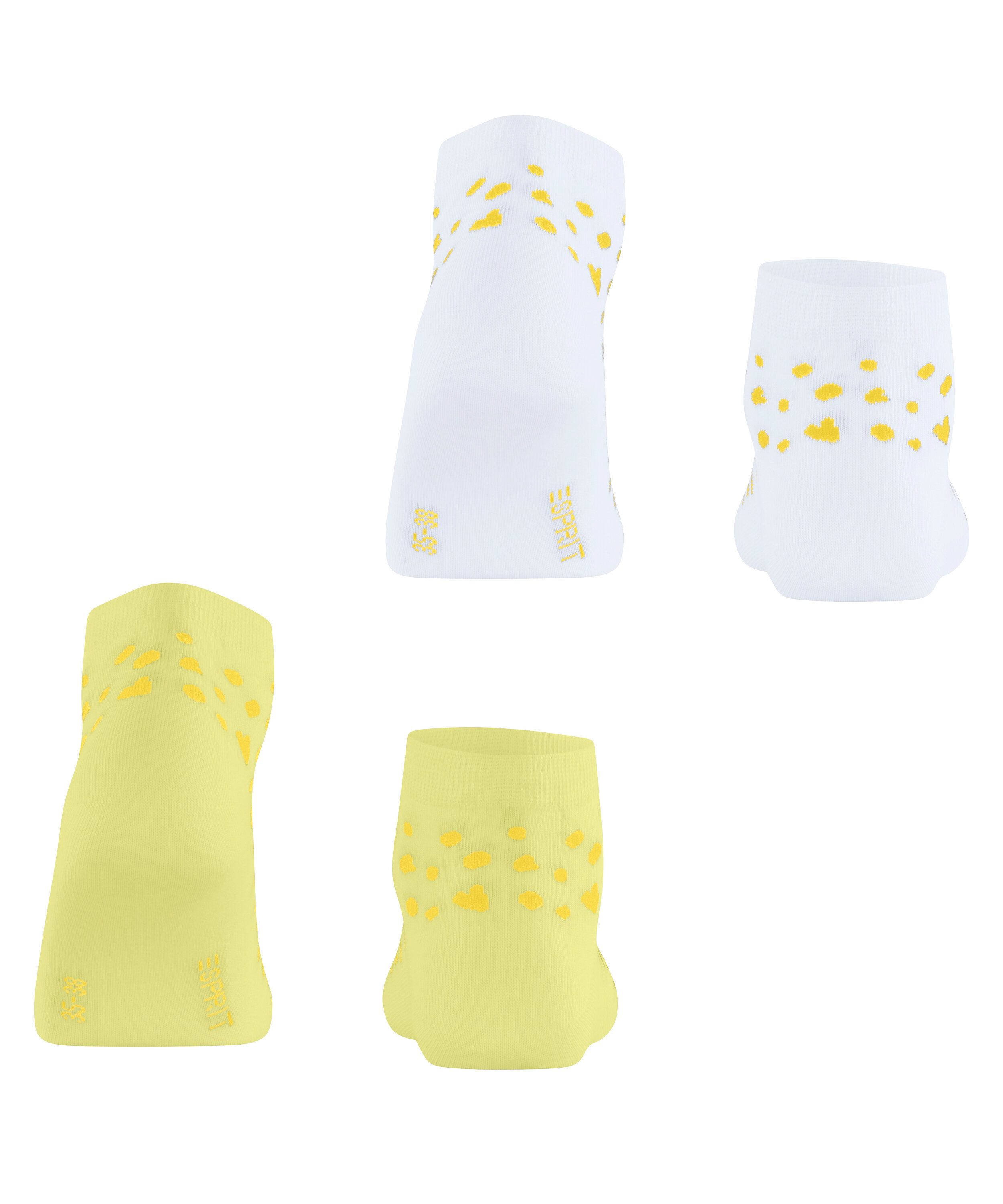 Esprit Sneakersocken Playful Hearts 2-Pack (2-Paar)