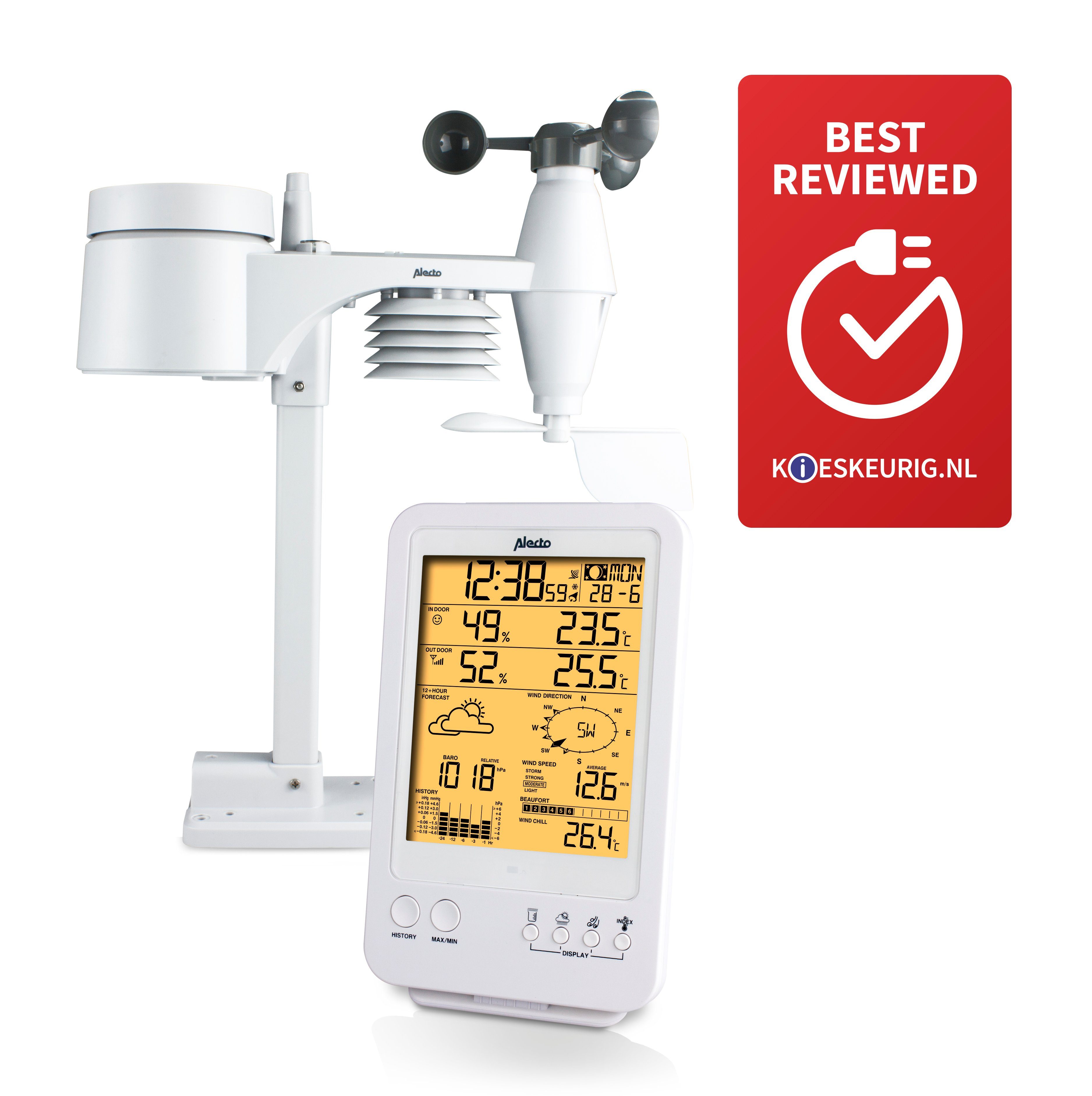 Alecto WS-4800 Wetterstation