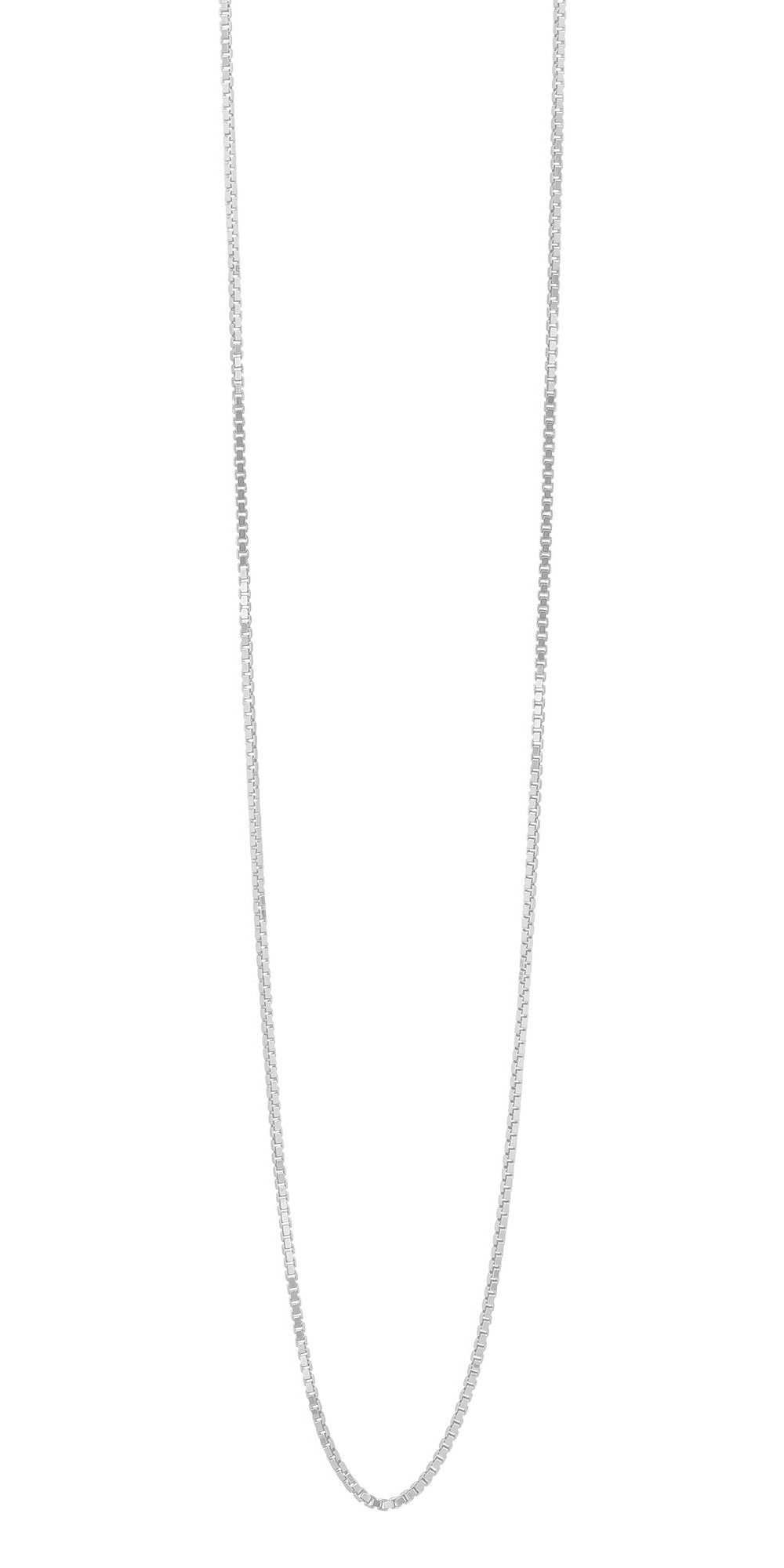 Adelia´s Gliederkette Halskette – Venezianerkette aus 925 Silber 45 cm, Zum Verschenken an Menschen, die Ihnen am Herzen liegen