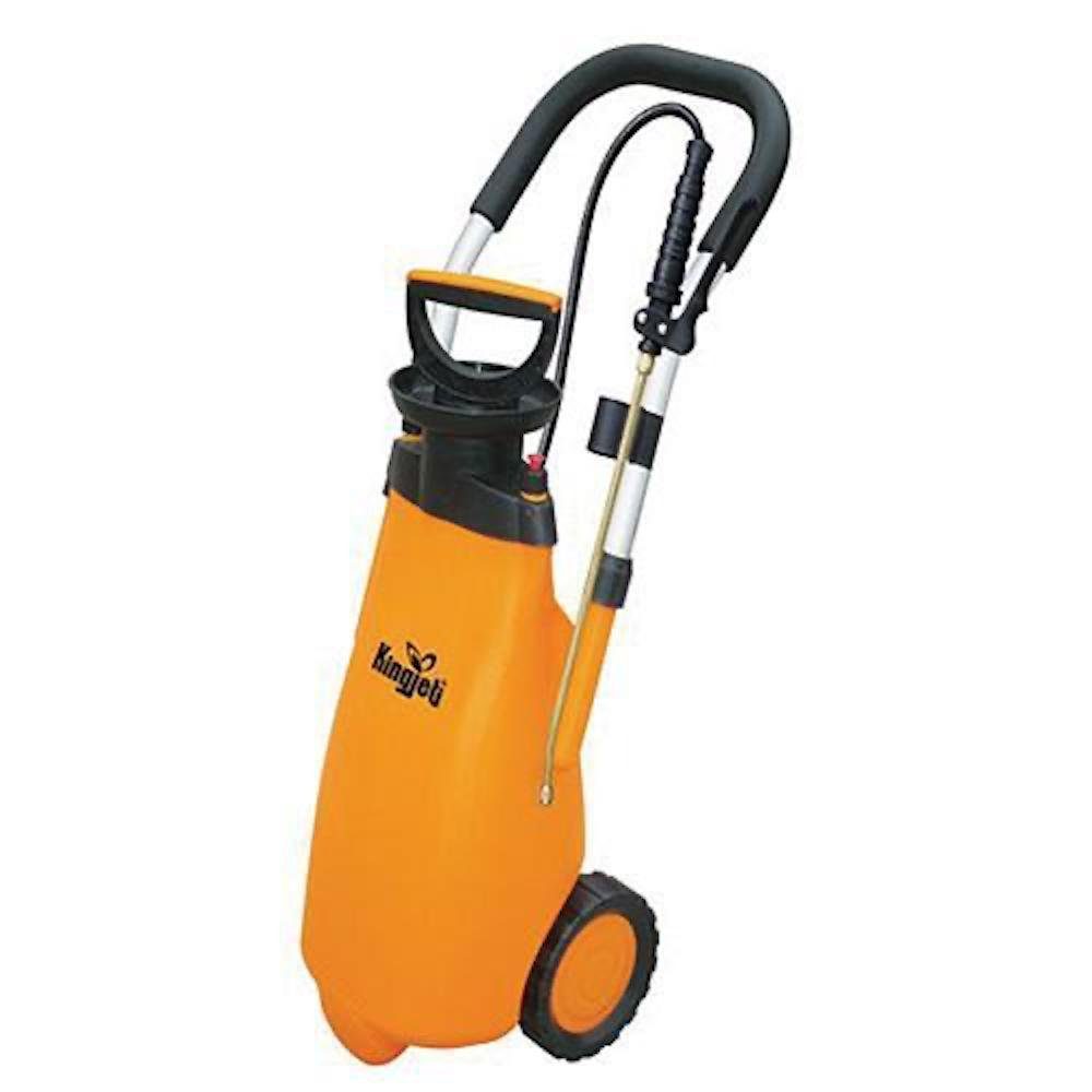 Drucksprühgerät Gartenspritze, Drucksprüher 12Lit. Kingjet mit Rädern