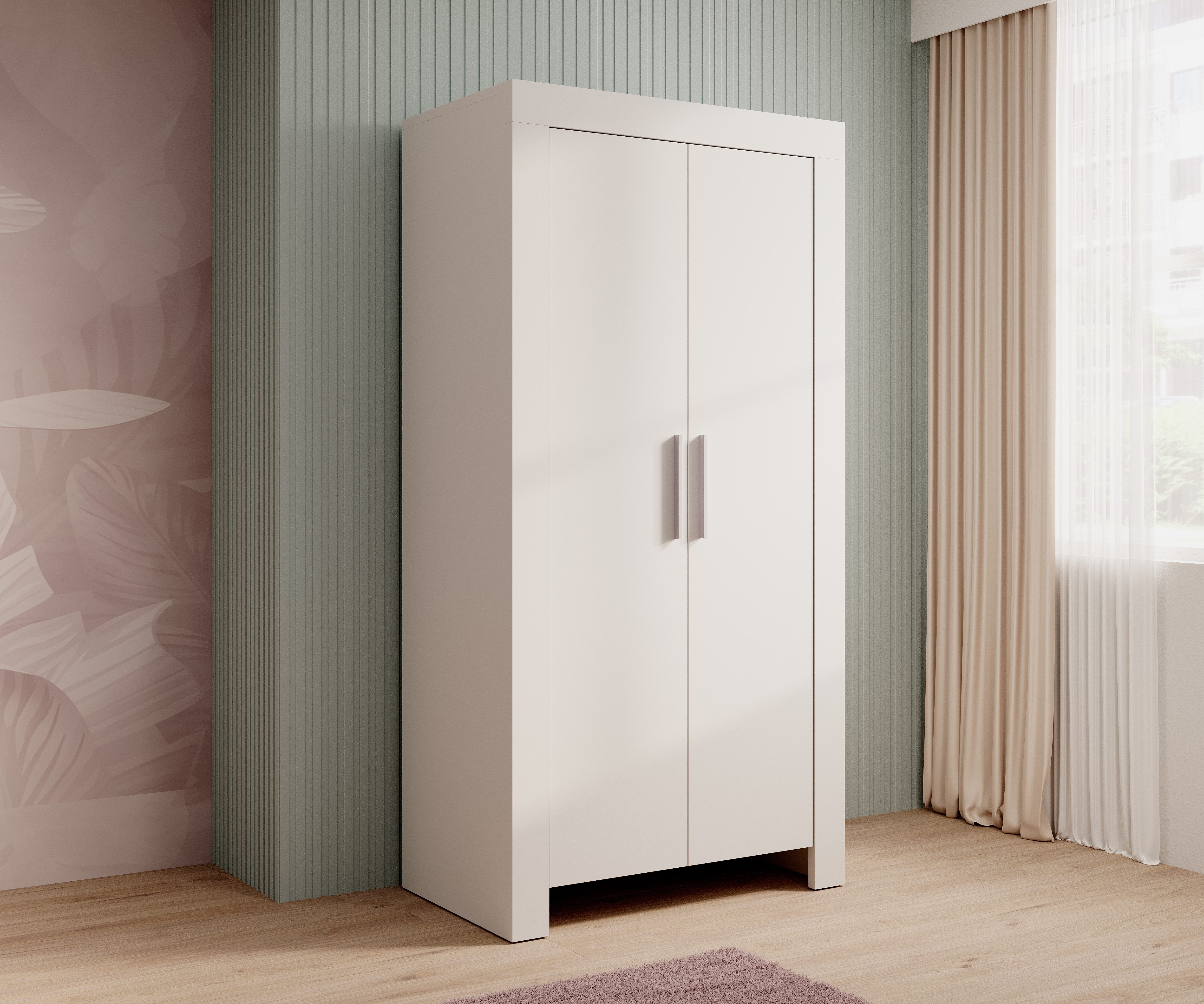 MOEBLO Drehtürenschrank ROSSE 2D (2-türig, Kleiderschrank günstig online kaufen