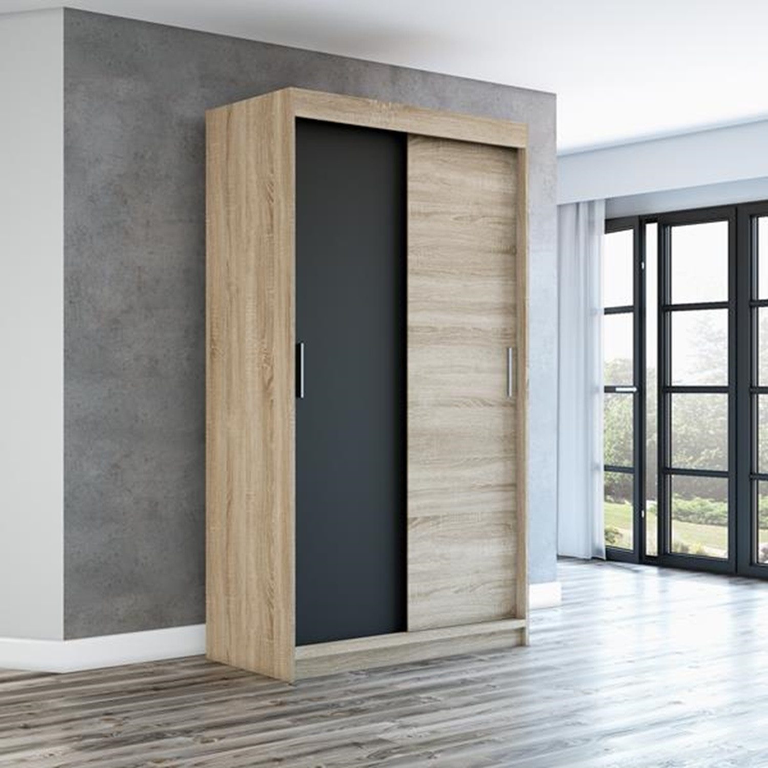 A&J MöbelLand GmbH Schwebetürenschrank PAX 2-türig günstig online kaufen