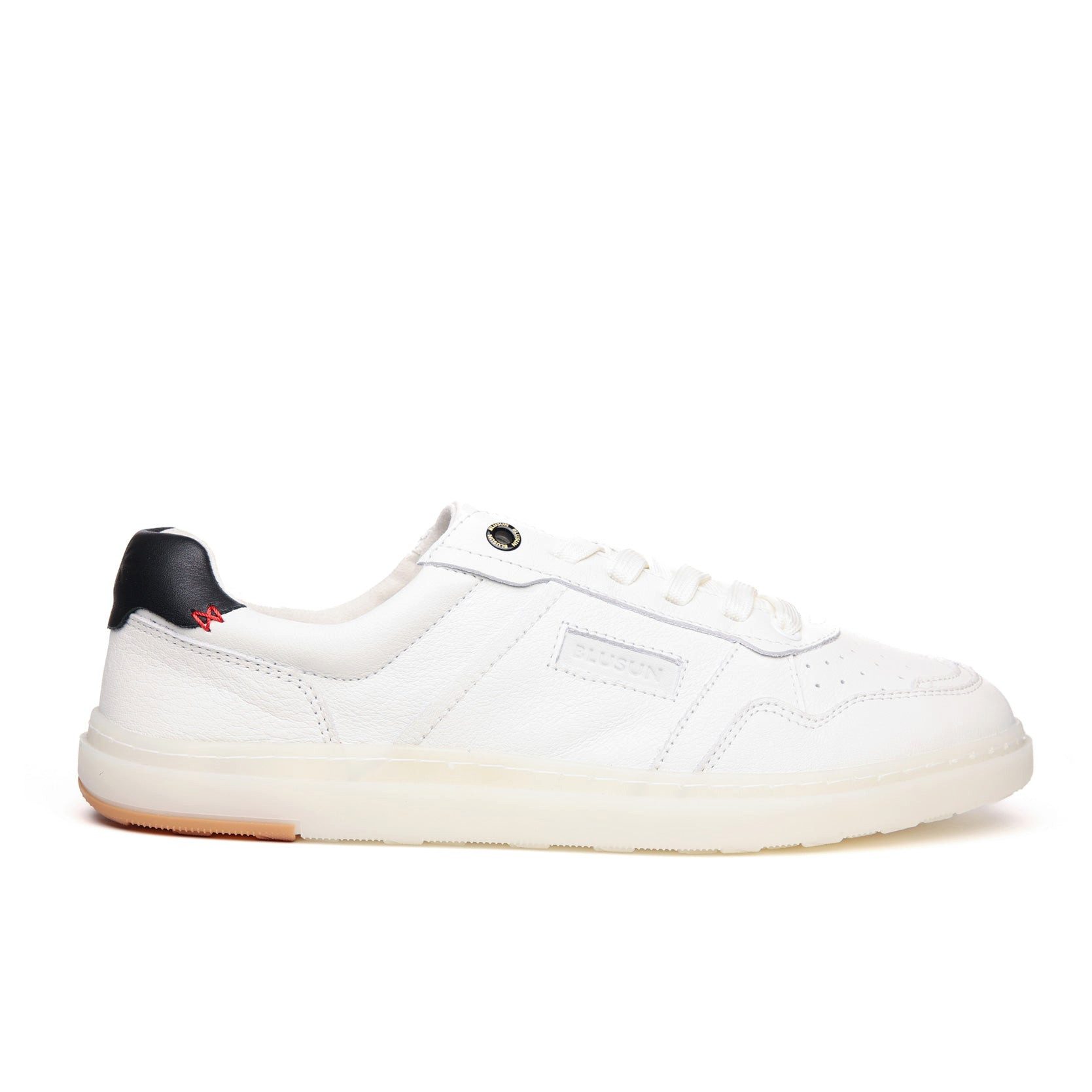 BLUSUN BLSN-600+W white Barfußschuh (1 Paar, flexible Barfußsohle) Leder