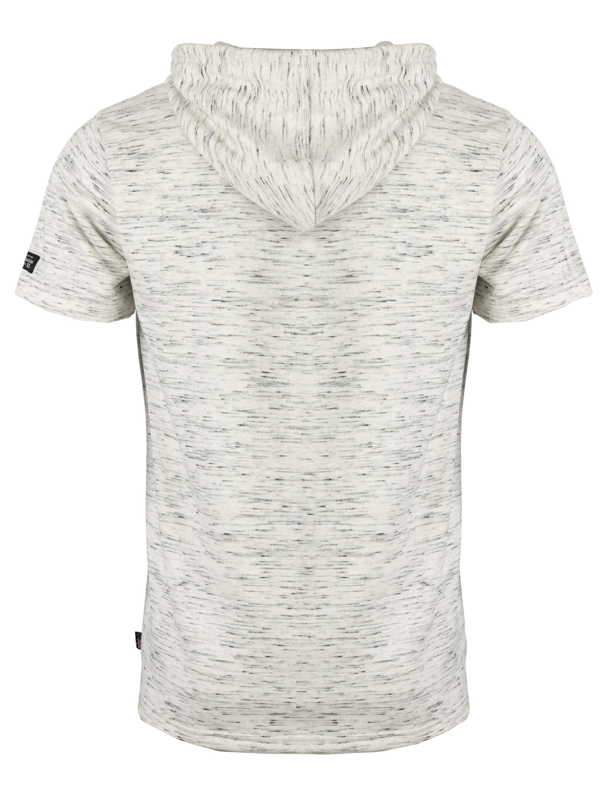 ROADSIGN australia Sweatshirt Heritage (1, 1-tlg., 1) melierter Kurzarm-Hoodie mit Frontprint, sportiver Streetstyle