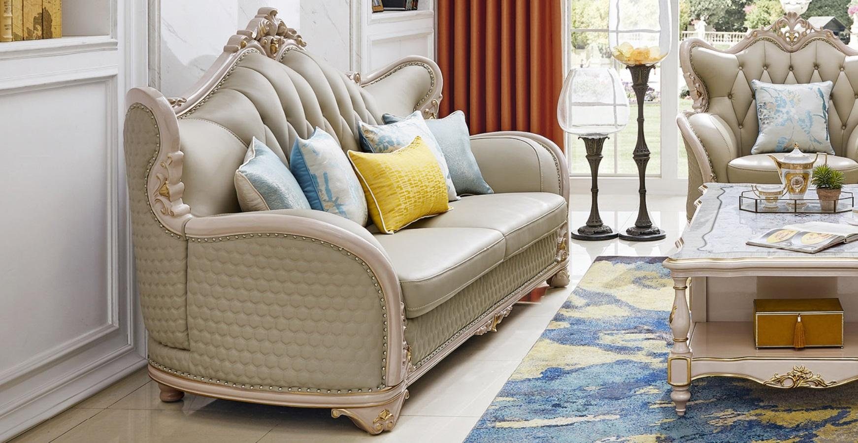 Sofagarnitur Couch, Europe Set Design Made Sofa Sitzer 2 1 Sofas Polster JVmoebel 3 in