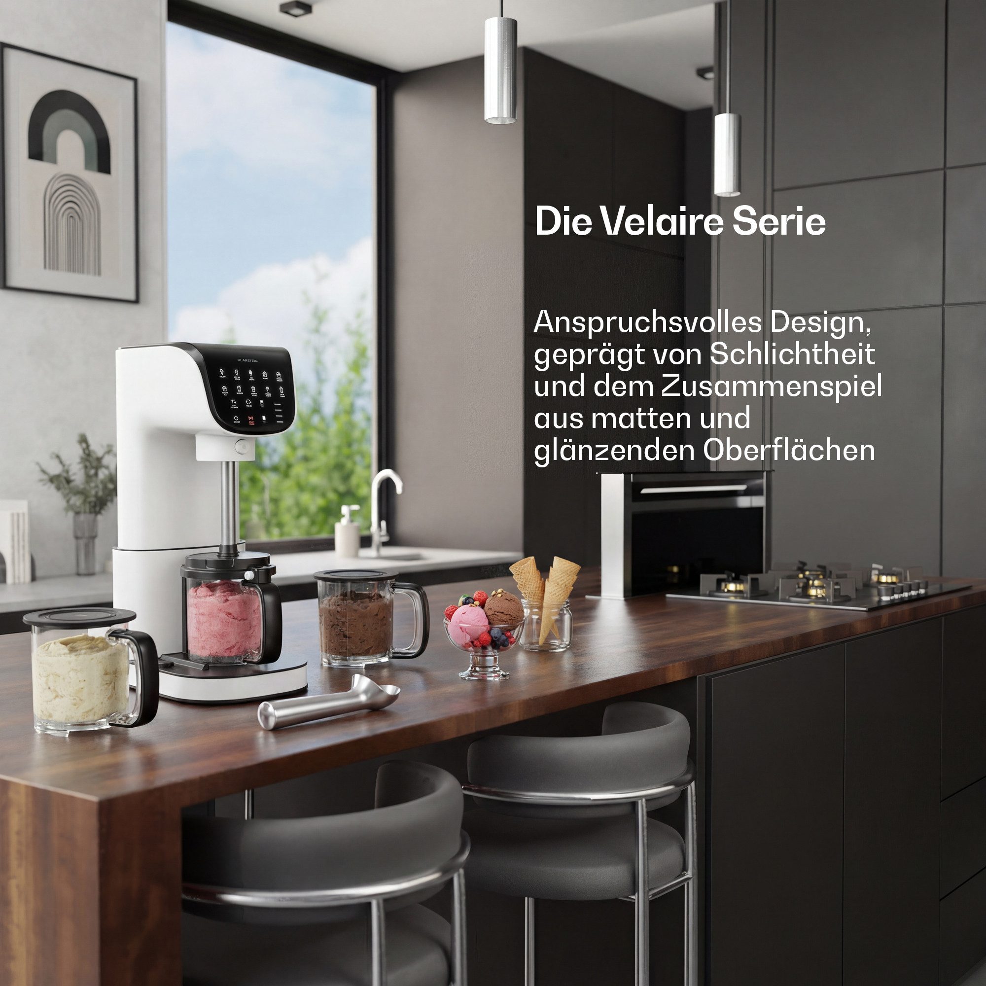 Klarstein Eismaschine Velaire, 500 W