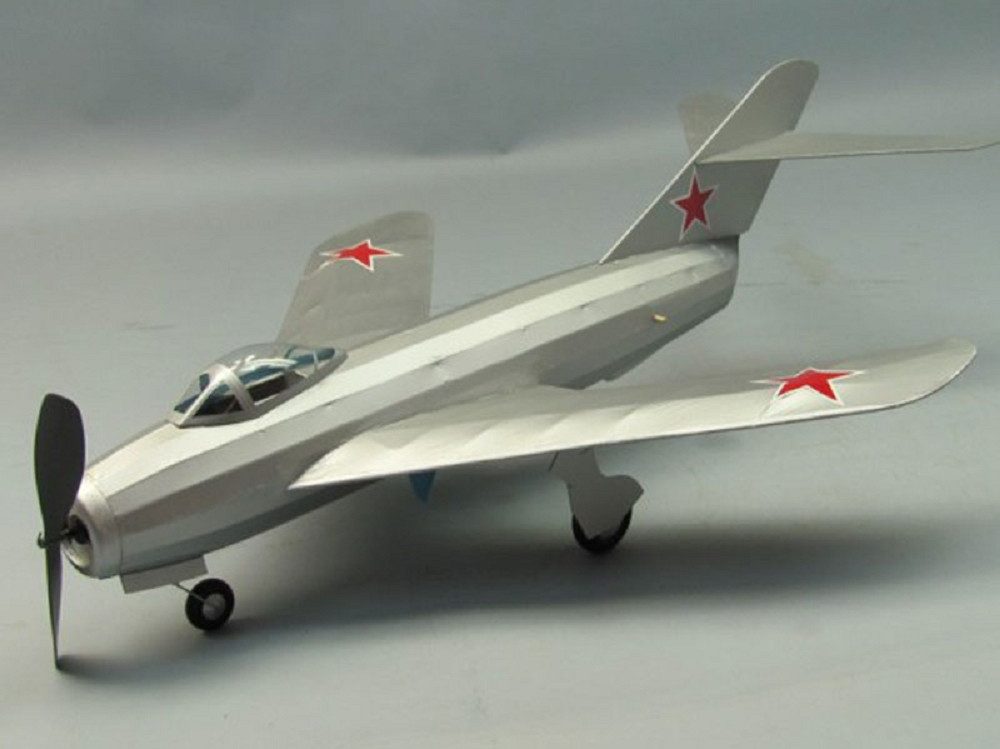 Krick Modellbausatz Dumas Aircraft MIG - 17 Balsabausatz
