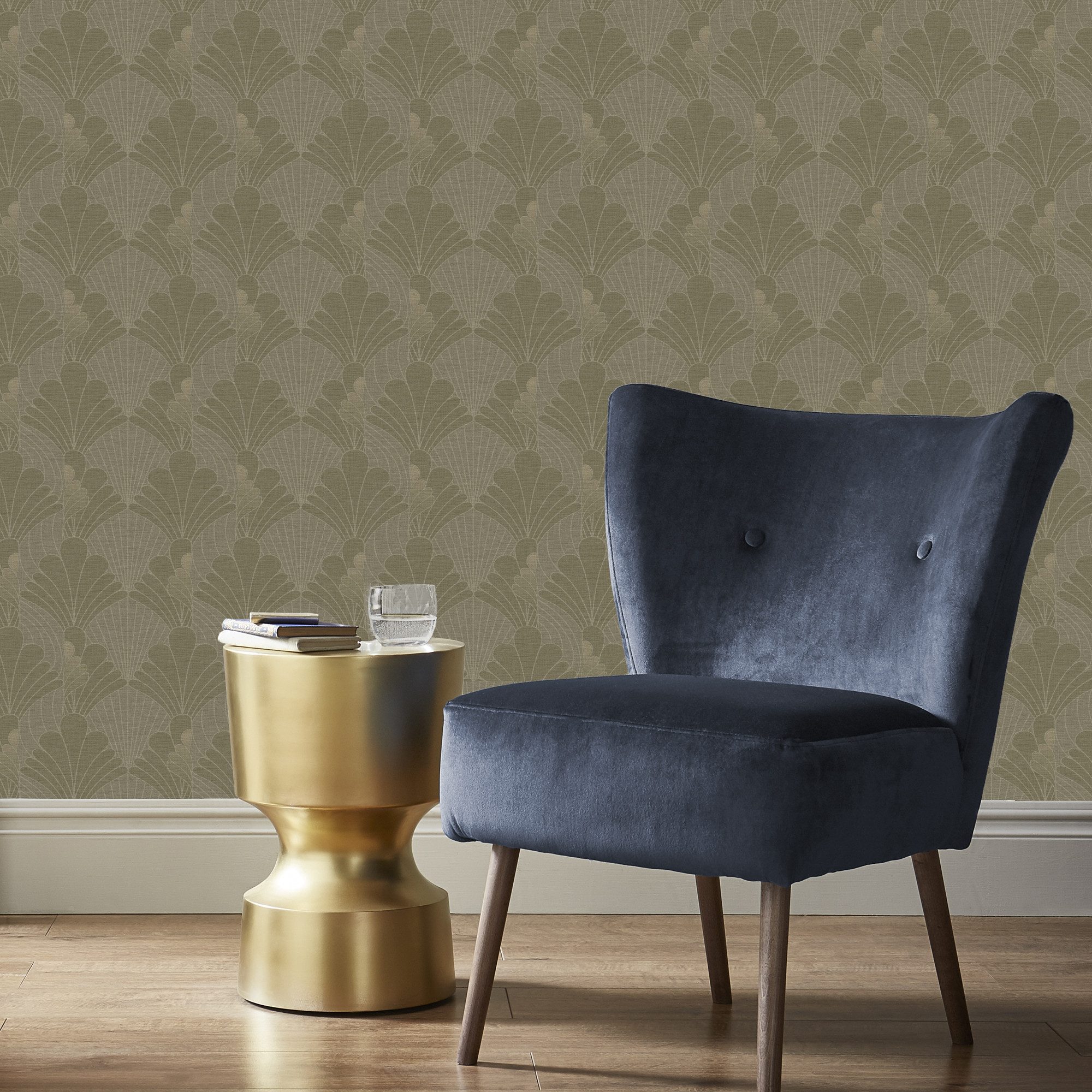 Superfresco Easy Vliestapete Leandra, geprägt, Retro, (1 St), Design Tapeten