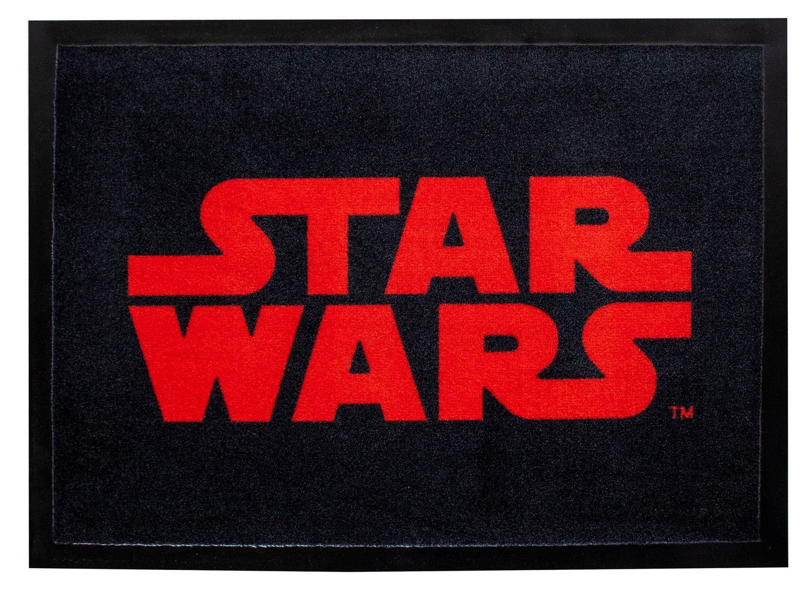 Teppich SWD-2 ROT Türmatte 70 x 50 cm, Star Wars, Rechteckig, Höhe: 3 mm