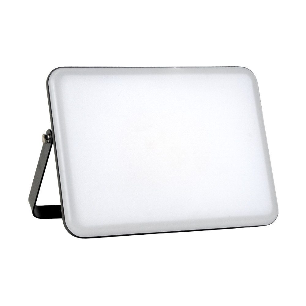 LUXULA LED Flutlichtstrahler LUXULA LED Fluter 50 W 4000 K Neutralweiß Schwarz, LED fest integriert, Neutralweiß