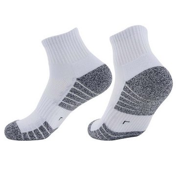 KIKI ABS-Socken Sneaker Socken 4 Paar Sportsocken Atmungsaktiv Baumwolle Laufsocken (4-Paar)