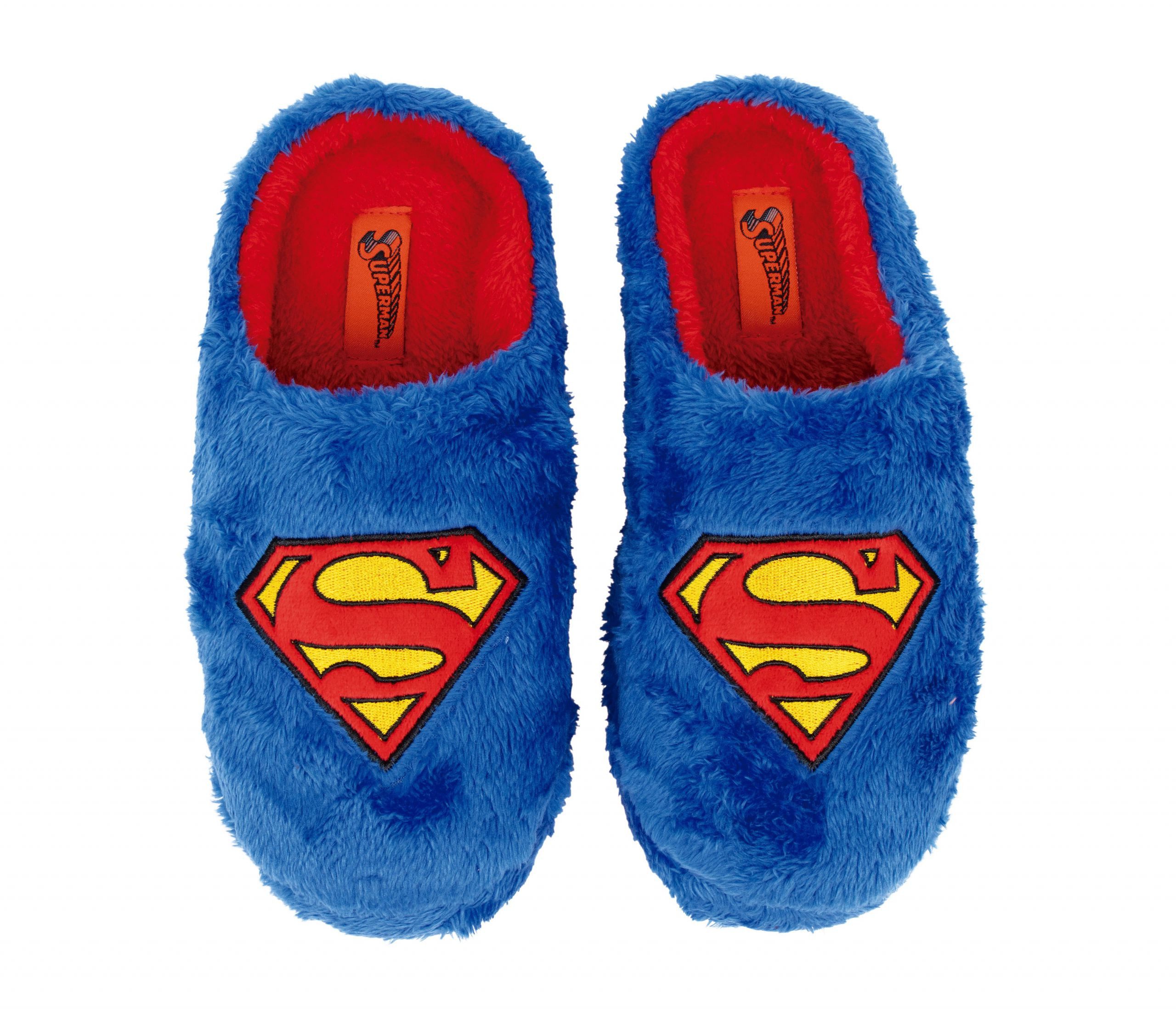 Superman DC COMICS Hausschuh Jungen Slipper Pantoffel Gr. 36-41