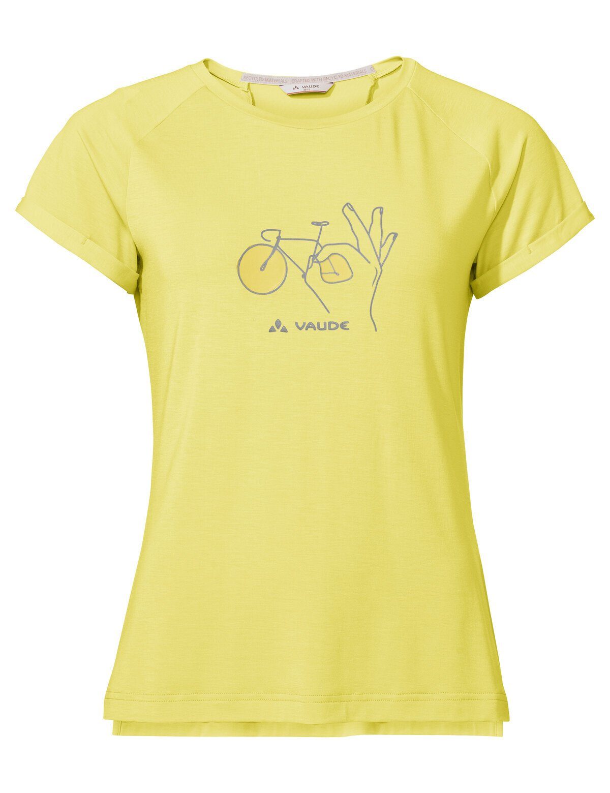 VAUDE T-Shirt Women's Cyclist 2 T-Shirt (1-tlg) Grüner Knopf