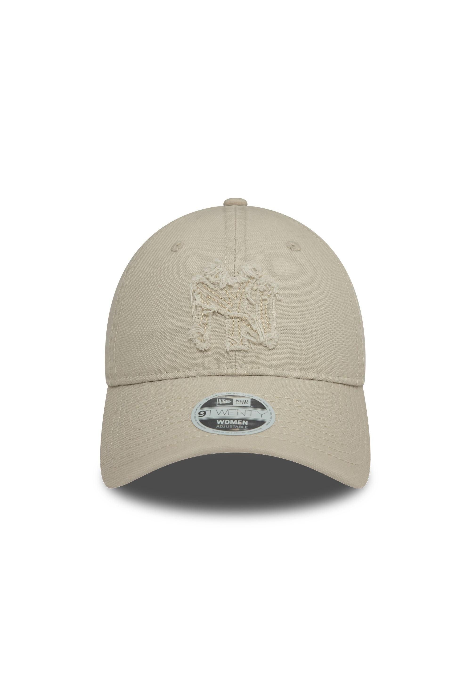 New Era Baseball Cap New York Yankees MLB Distressed Beige Verstellbare 9Twenty Damen Cap N (1-St)