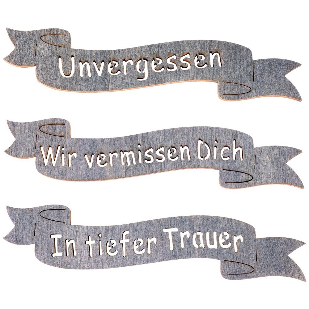 matches21 HOME & HOBBY Dekofigur Banderole günstig online kaufen