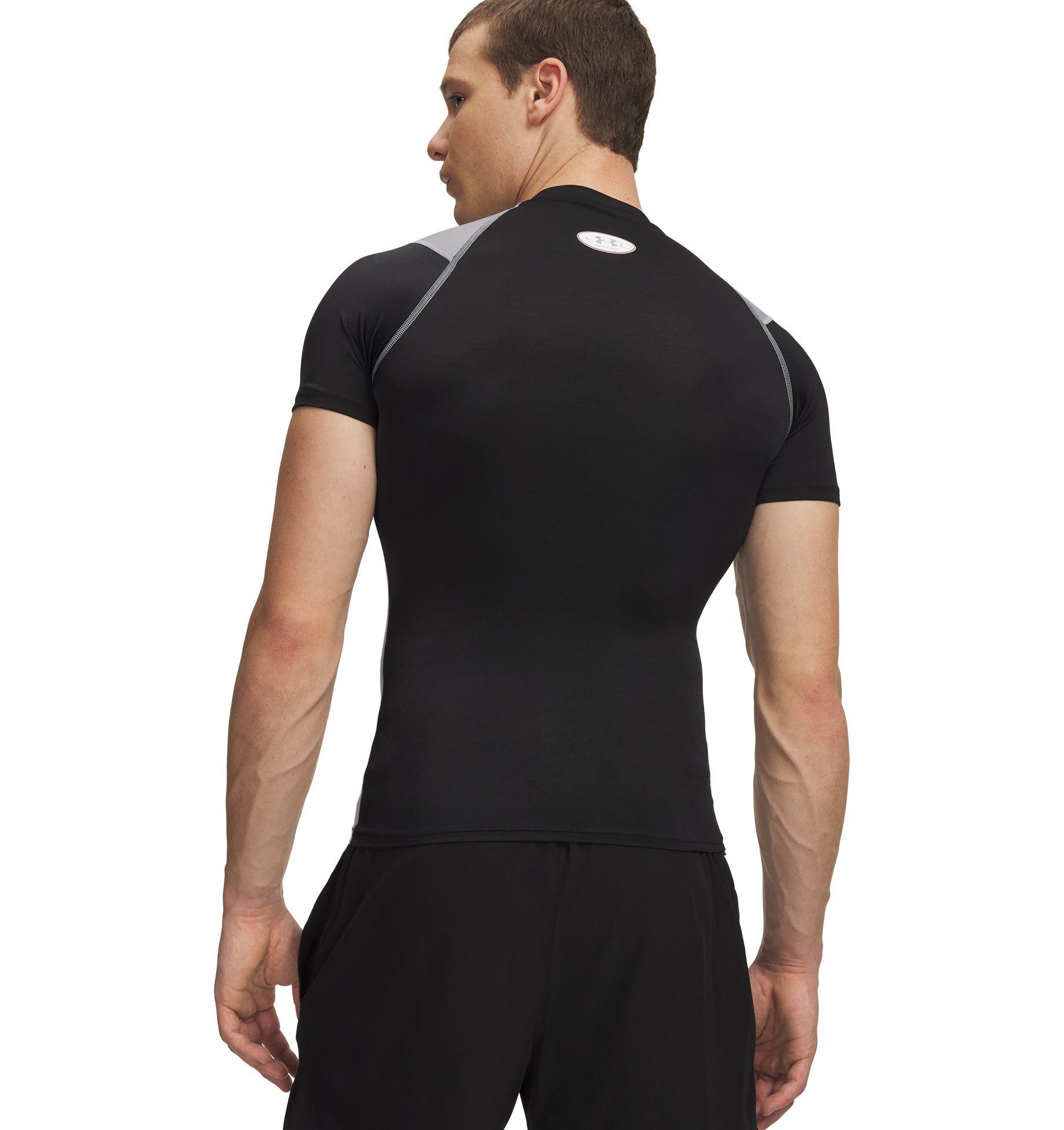 Under Armour® Trainingsshirt UA HG ELITE COMP SS kurzärmelig, für Fitness, mit 4-Wege-Stretch