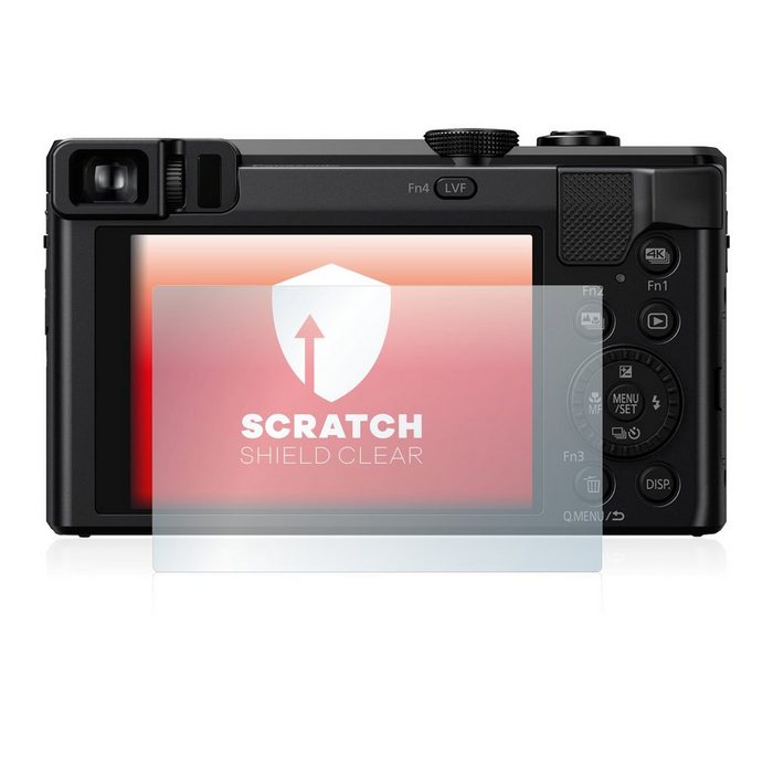 upscreen Schutzfolie für Panasonic Lumix DMC-TZ80 Displayschutzfolie Folie klar Anti-Scratch Anti-Fingerprint