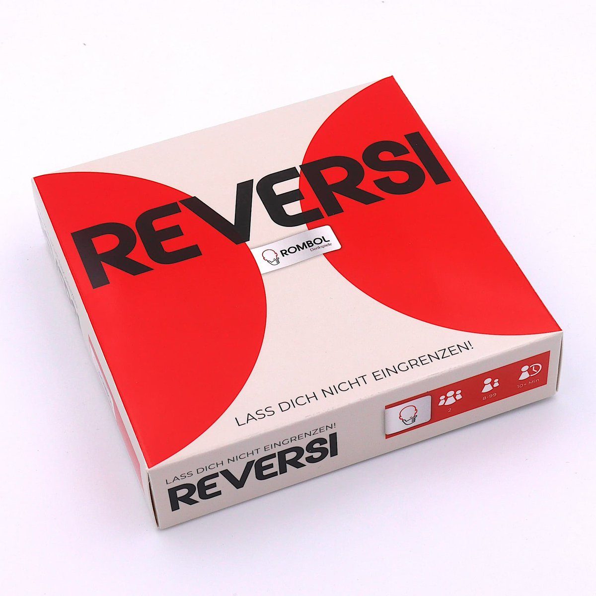 rot/weiß Brettspiel 2 edlem Holz, Strategiespiel Reversi Holzspiel Spiel, Interessantes ROMBOL Denkspiele aus – Personen für