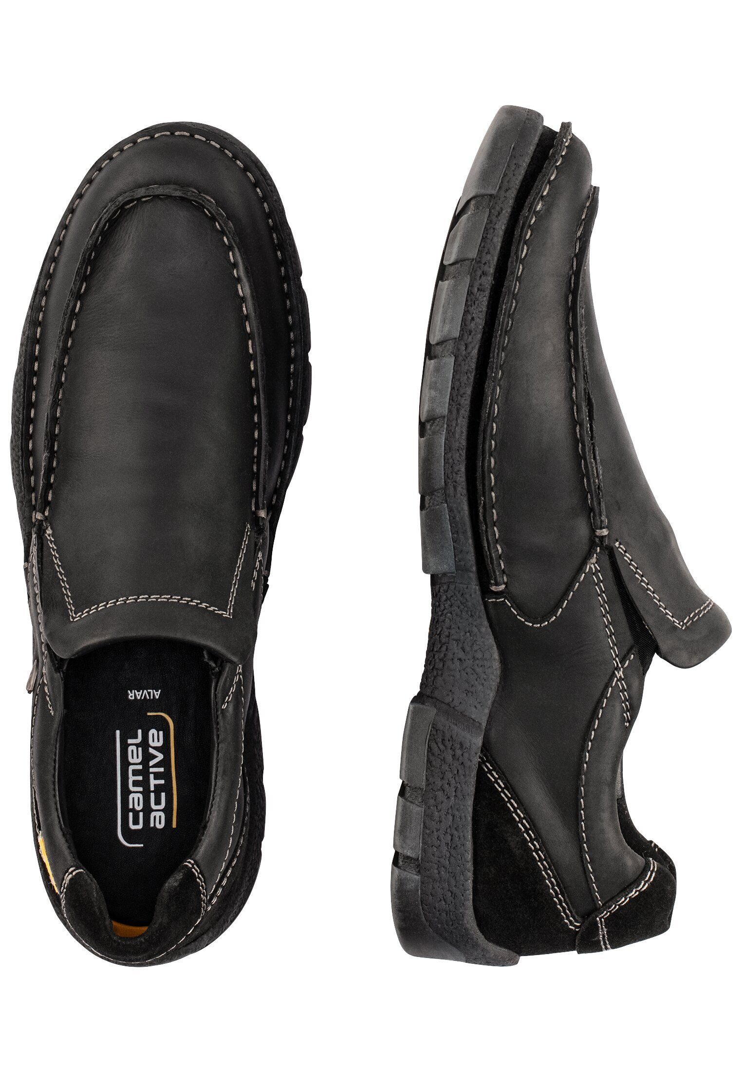 camel active ALVAR Slipper aus Leder Slipper