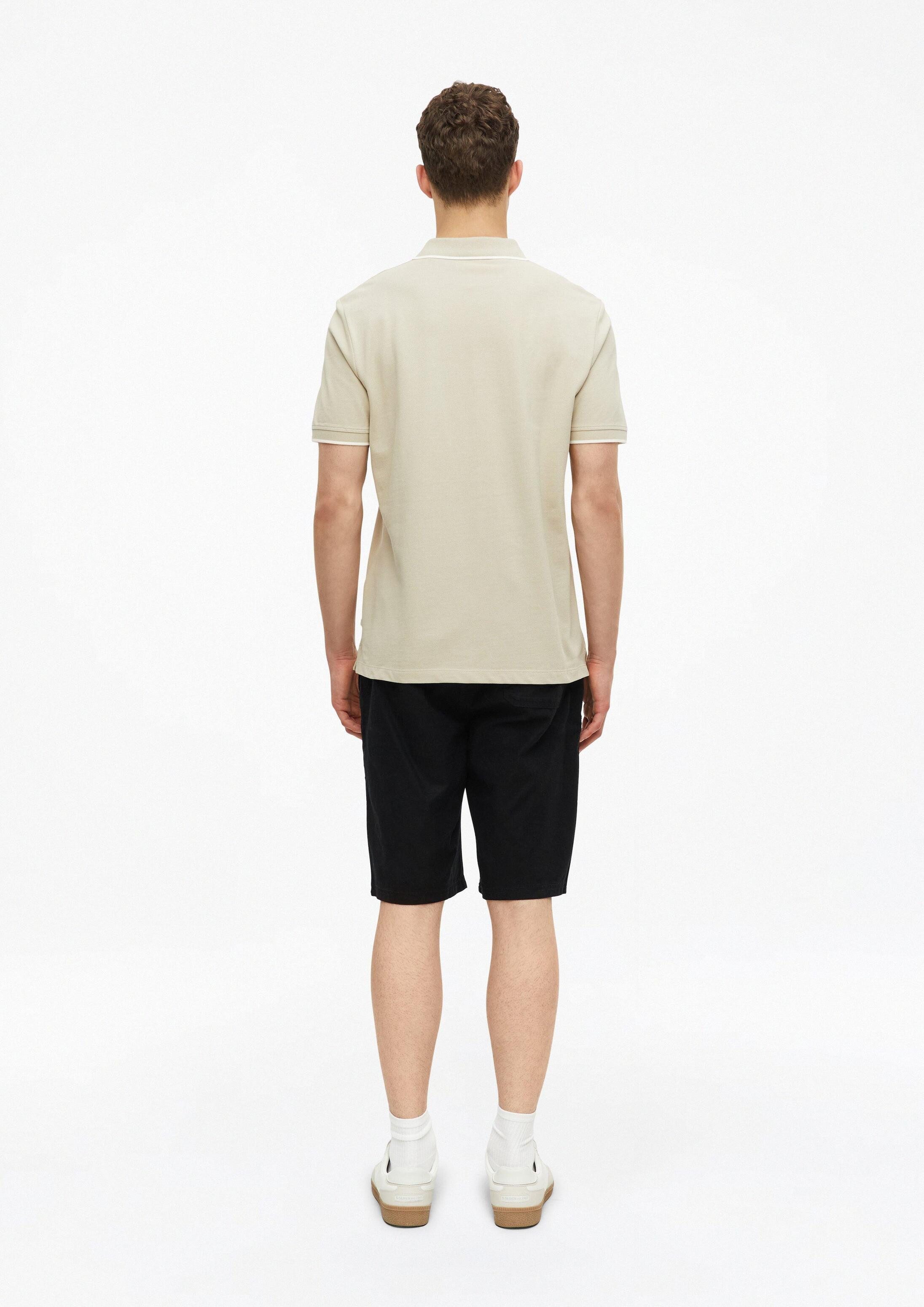 s.Oliver Kurzarmshirt Polo-Shirt Piqué-Poloshirt mit Kontrast-Details