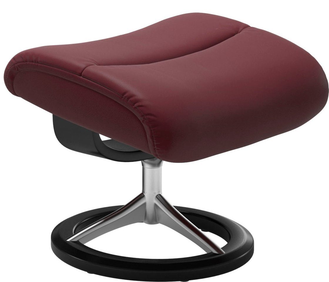 Größe S,Gestell View Hocker), Signature Base, Relaxsessel mit Schwarz Relaxsessel mit (Set, Stressless®