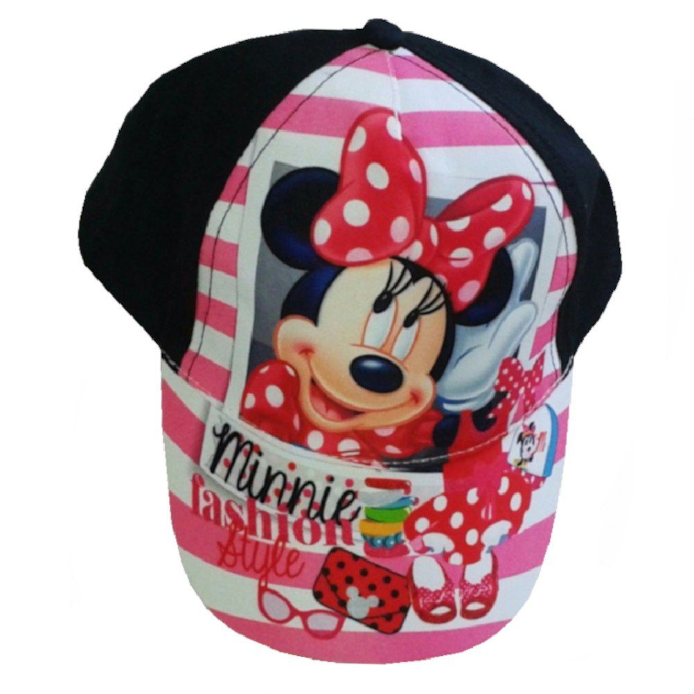 Sun City Baseball Cap Minnie Maus Basecap Kappe Gr. 52 /54 Base Cap Käppi Baseball Mütze Minnie Mouse