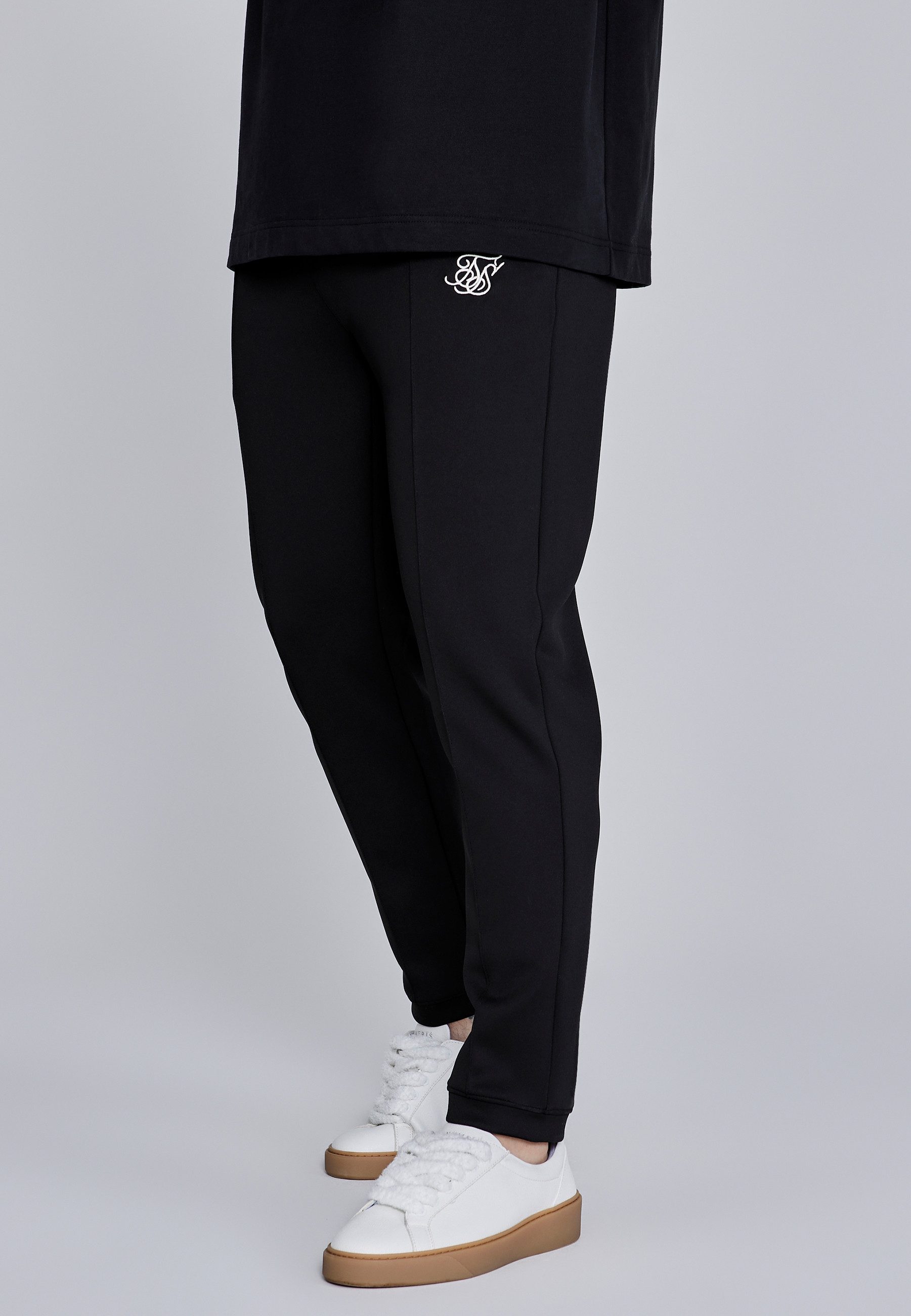 Sweatpants SikSilk Herren Essentials Plisseehose