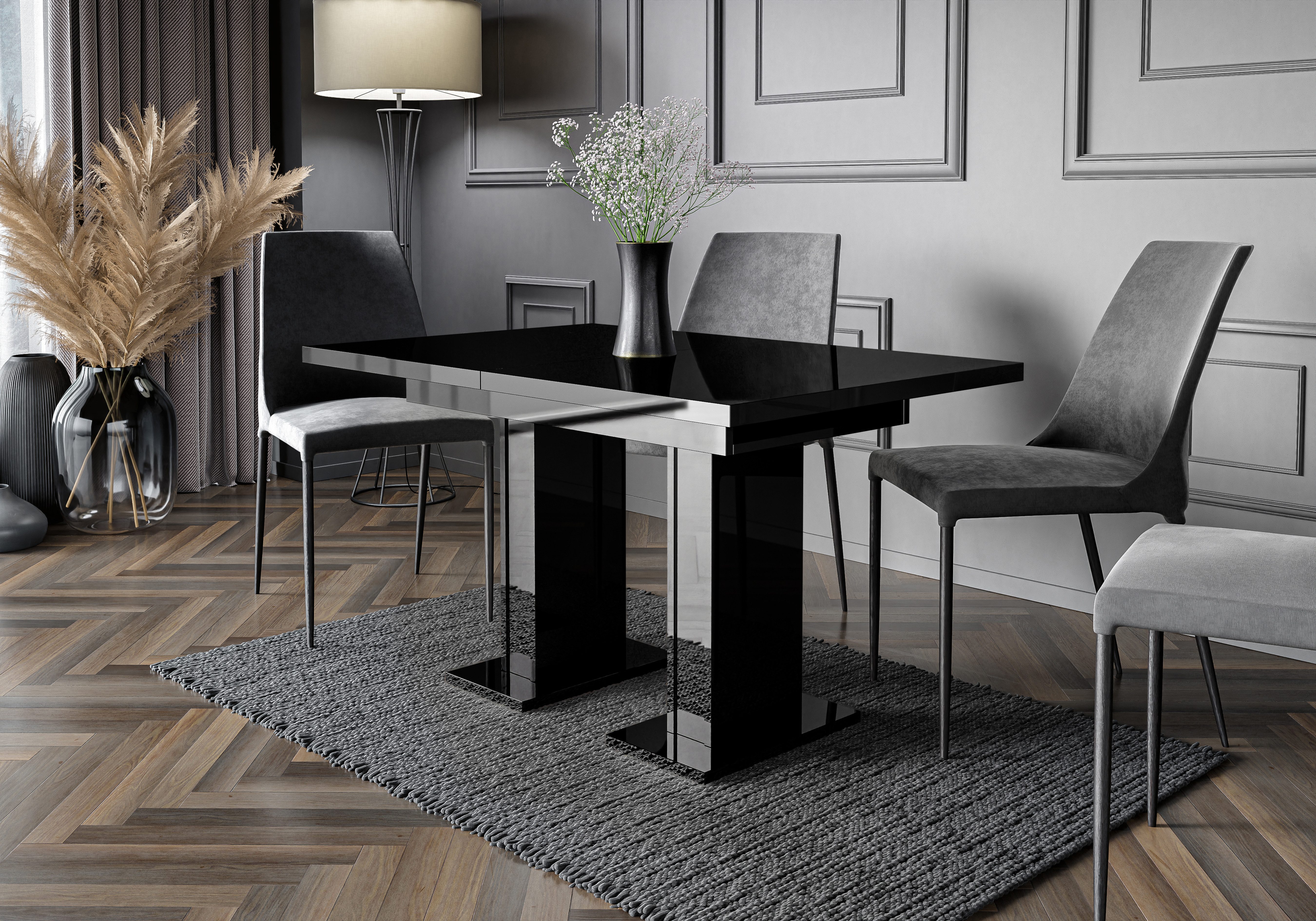 Compleo Esstisch Sole Esszimmertisch, ausziehbar 120-160 günstig online kaufen