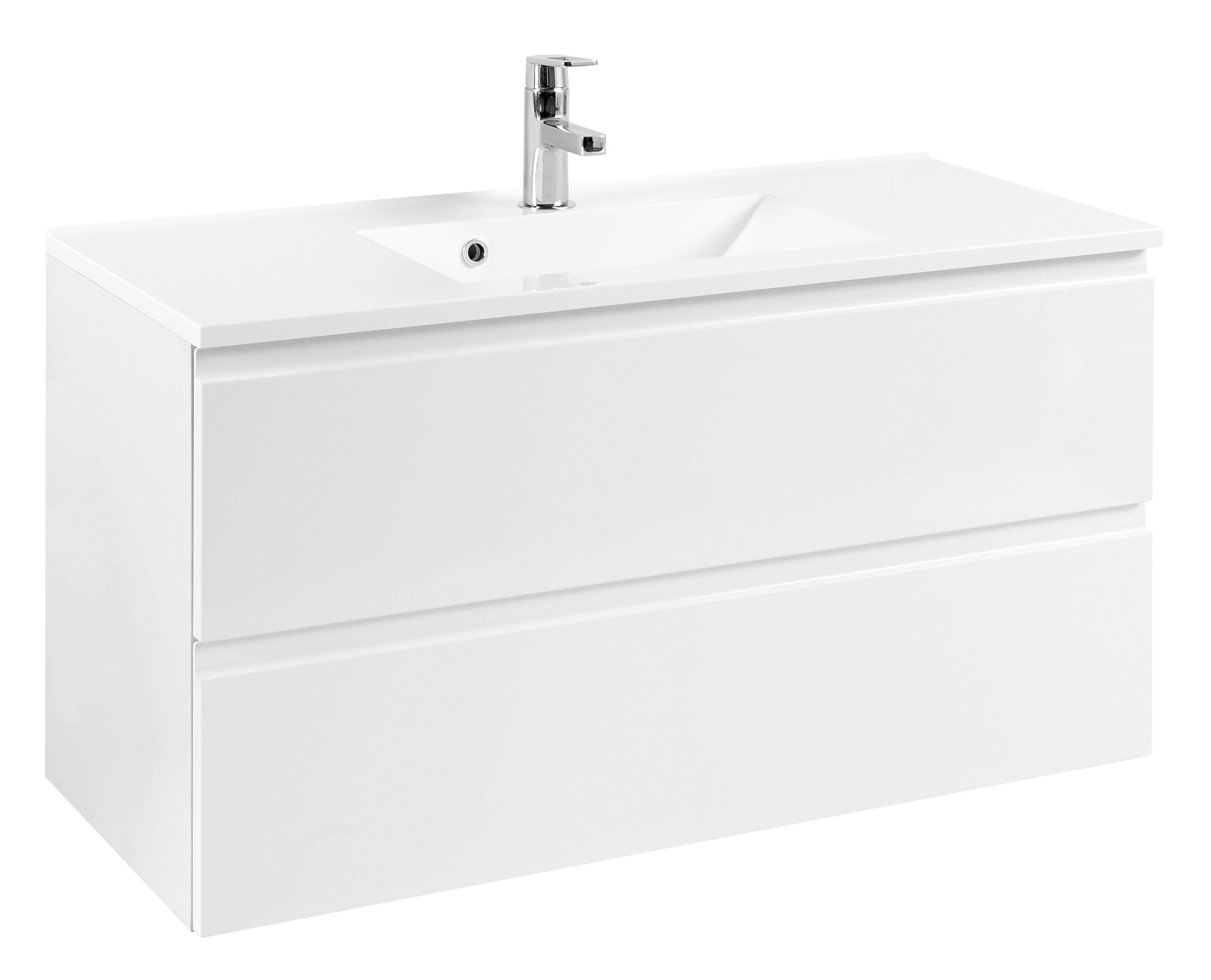 welltime Waschtisch Cardiff, Breite 100 cm