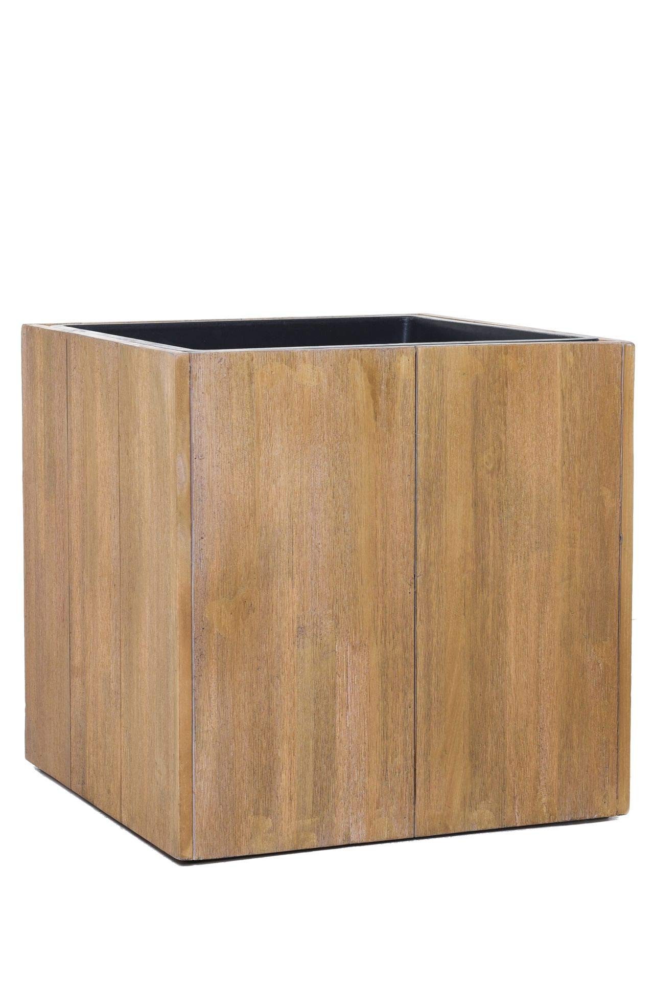 VIVANNO Pflanzkübel Holz BLOCK Würfel - günstig online kaufen