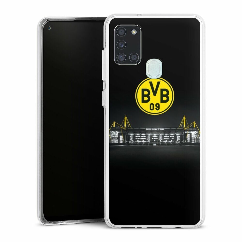 DeinDesign Handyhülle BVB Stadion Borussia Dortmund BVB Stadion, Samsung Galaxy A21s Silikon Hülle Bumper Case Handy Schutzhülle