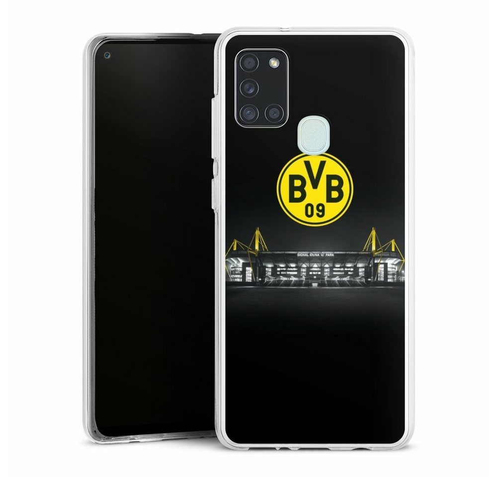 DeinDesign Handyhülle BVB Stadion Borussia Dortmund BVB Stadion, Samsung Galaxy A21s Silikon Hülle Bumper Case Handy Schutzhülle