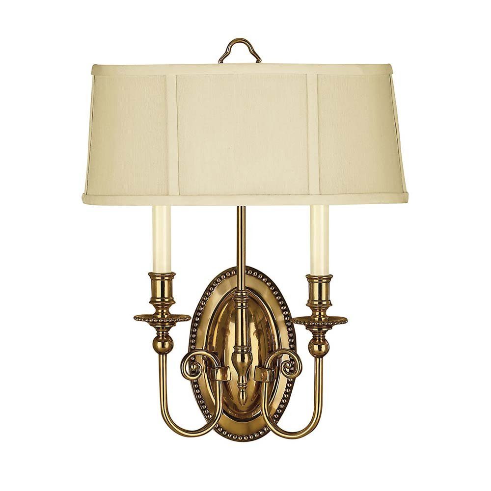 Elstead LIGHTING Wandleuchte, Leuchtmittel nicht inklusive, Wandlampe Leuchte Flurlampe antik Wohnzimmerleuchte messing brüniert 2