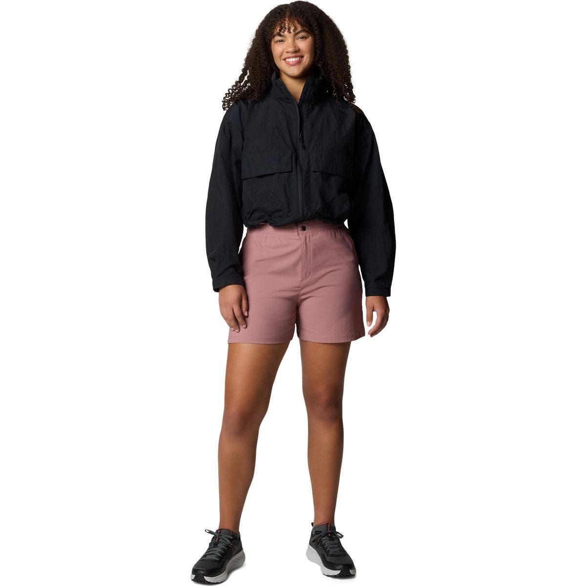 Columbia Windbreaker Paracutie Cropped Cargo Windbreaker