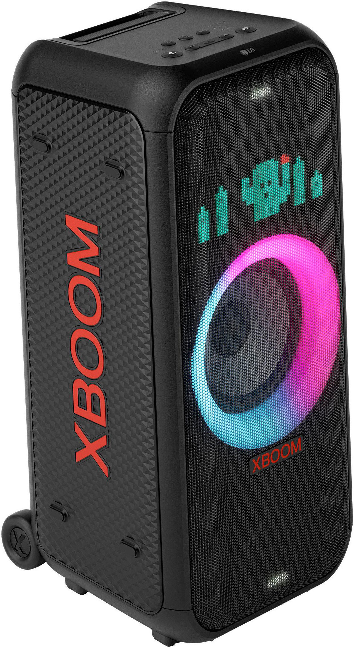 LG XBOOM DXL7T Party-Lautsprecher 2.1 (Bluetooth, 250 W) – Bild 2 von 5