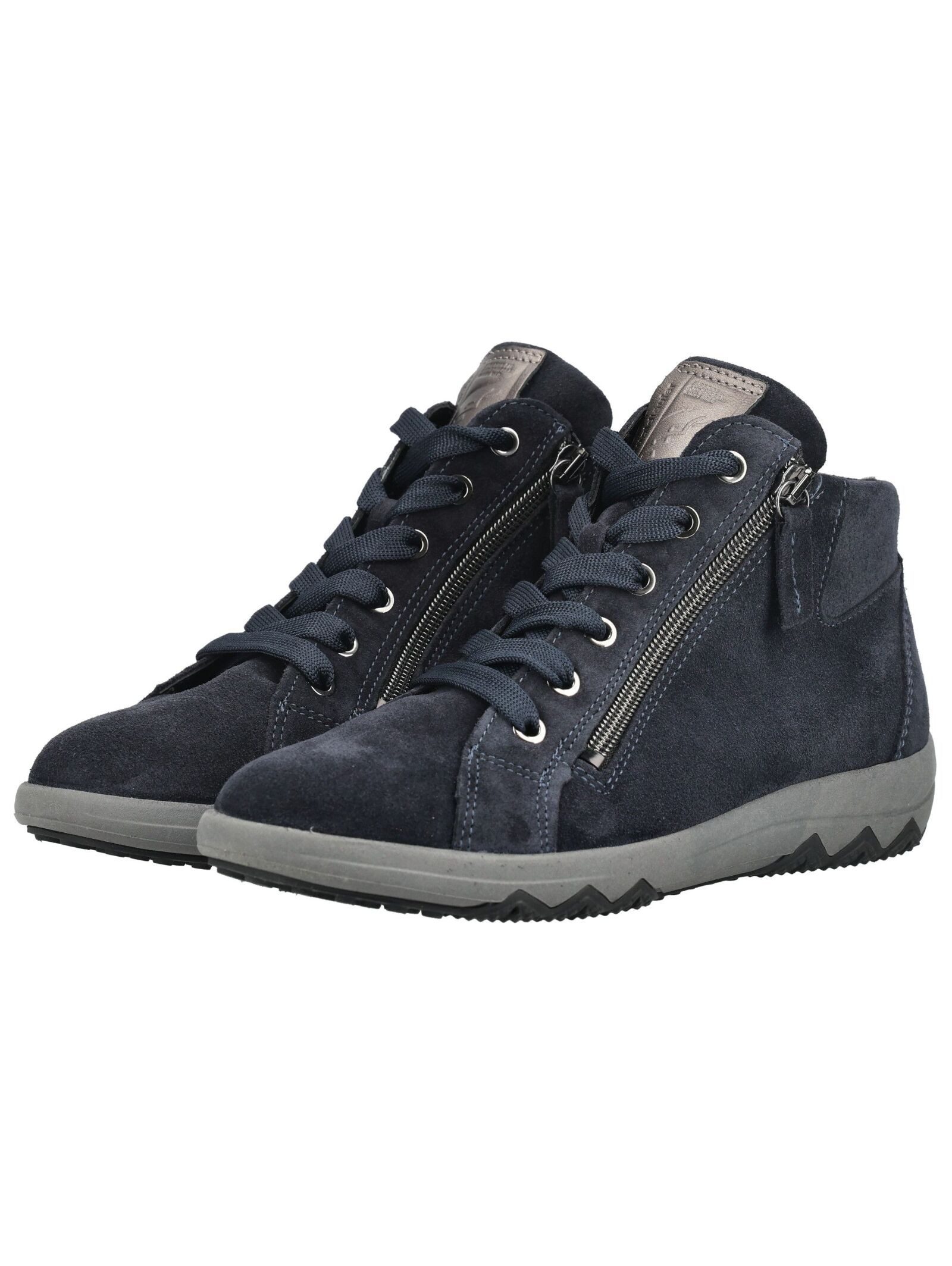 Waldläufer Waldläufer Stiefelette Veloursleder Schnürstiefelette – Bild 4 von 5