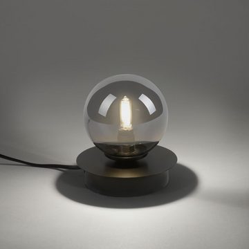 Paul Neuhaus LED Tischleuchte LED Tischleuchte Widow in Schwarz 3W 300lm G9 1-flammig, keine Angabe, Leuchtmittel enthalten: Ja, LED, warmweiss, Tischleuchte, Nachttischlampe, Tischlampe