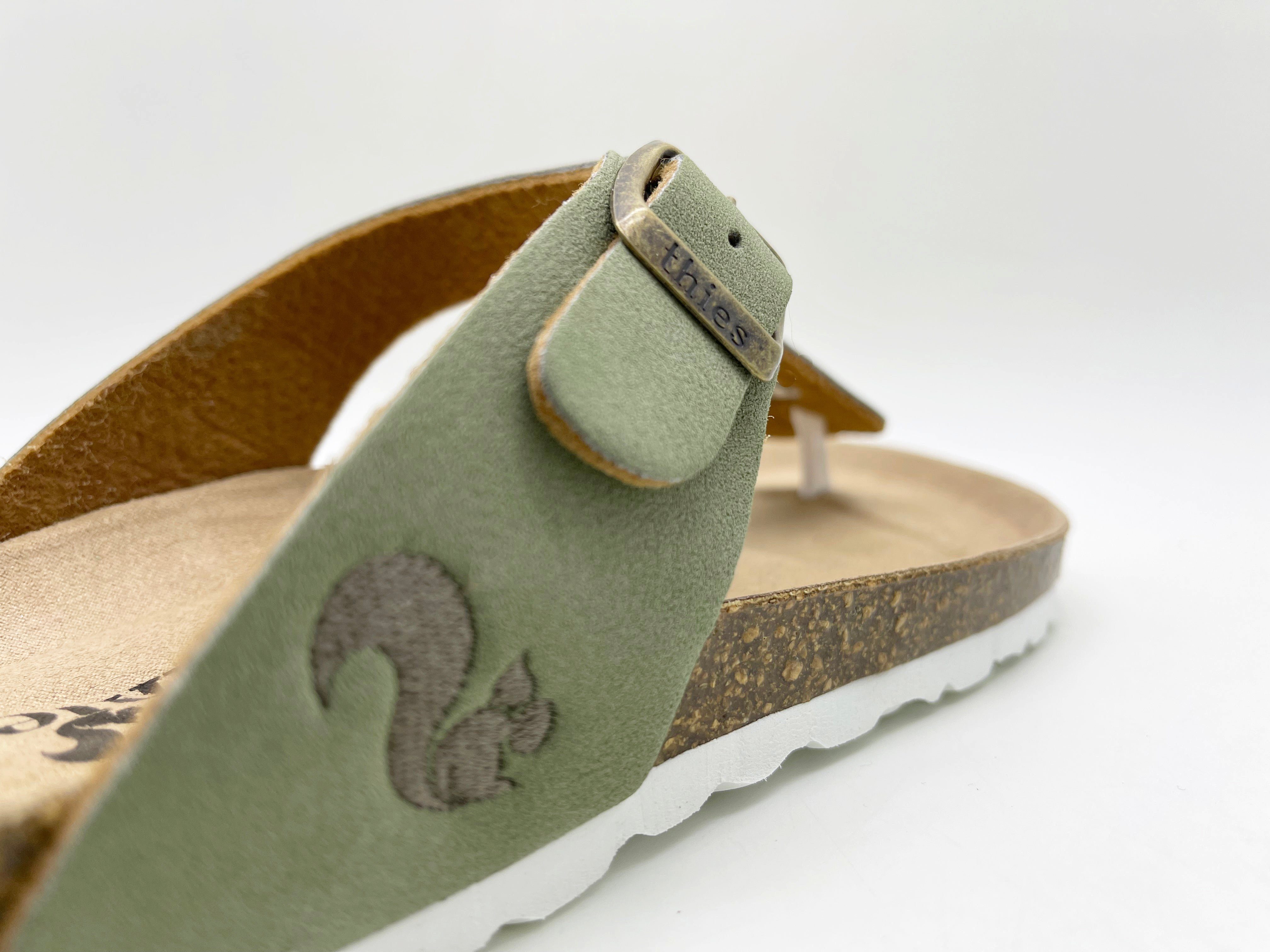 thies 1856 Eco Bio Thong Sandal Vegan Sandale