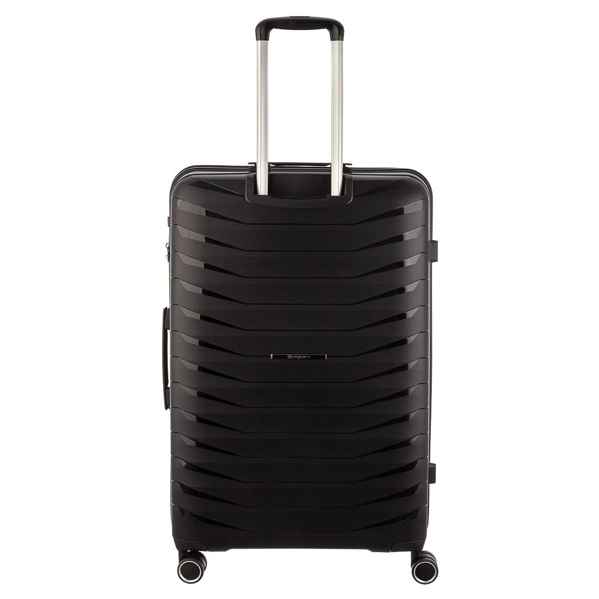 Franky Hartschalen-Trolley PP15 L 75 cm Trolley mit Reißverschluss