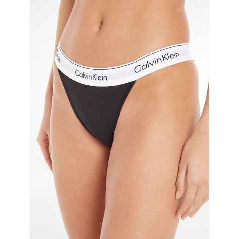 Calvin Klein Underwear T-String mit klassischem Logobund