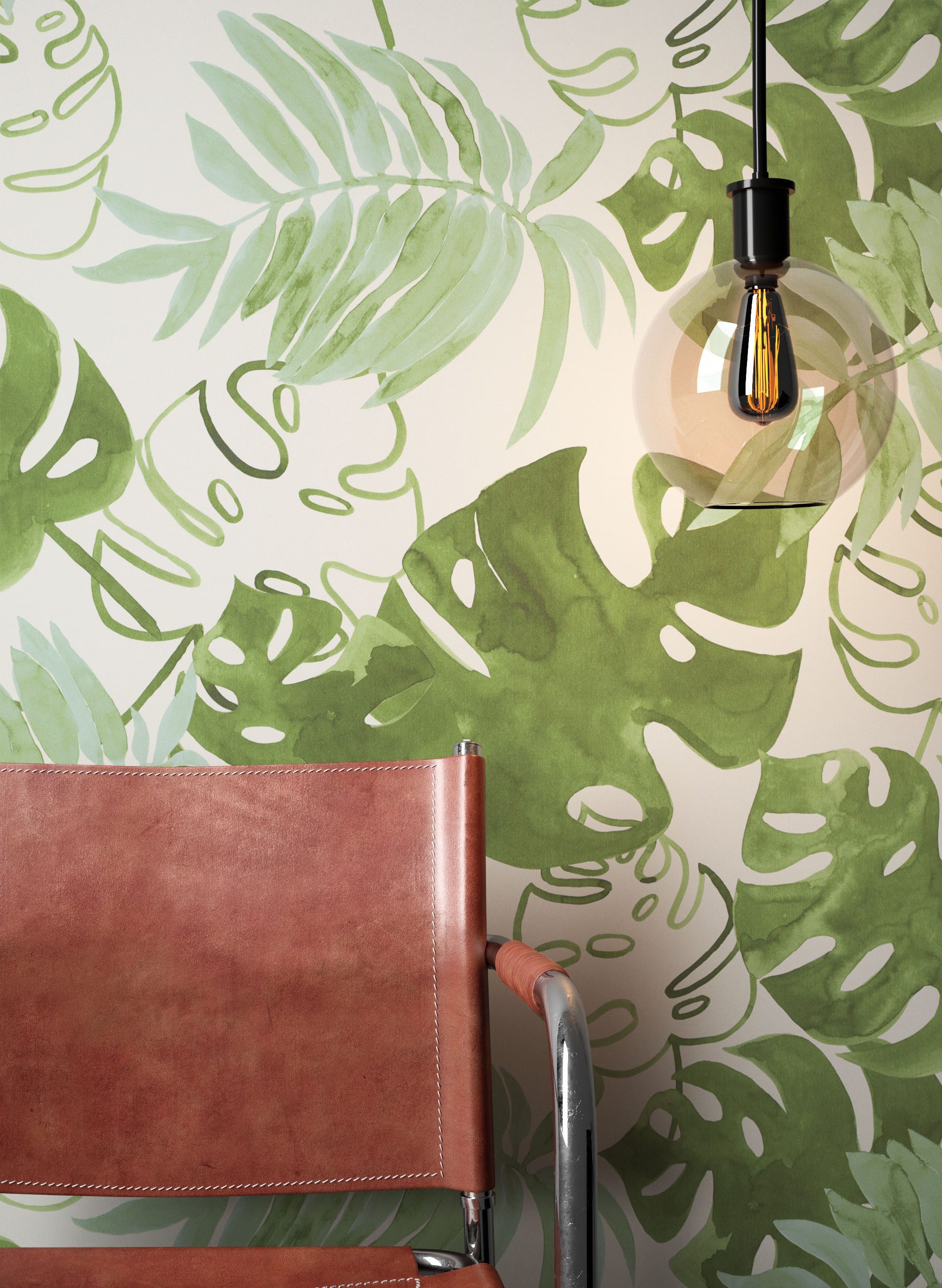 Newroom Vliestapete Tapete Blumen, modern