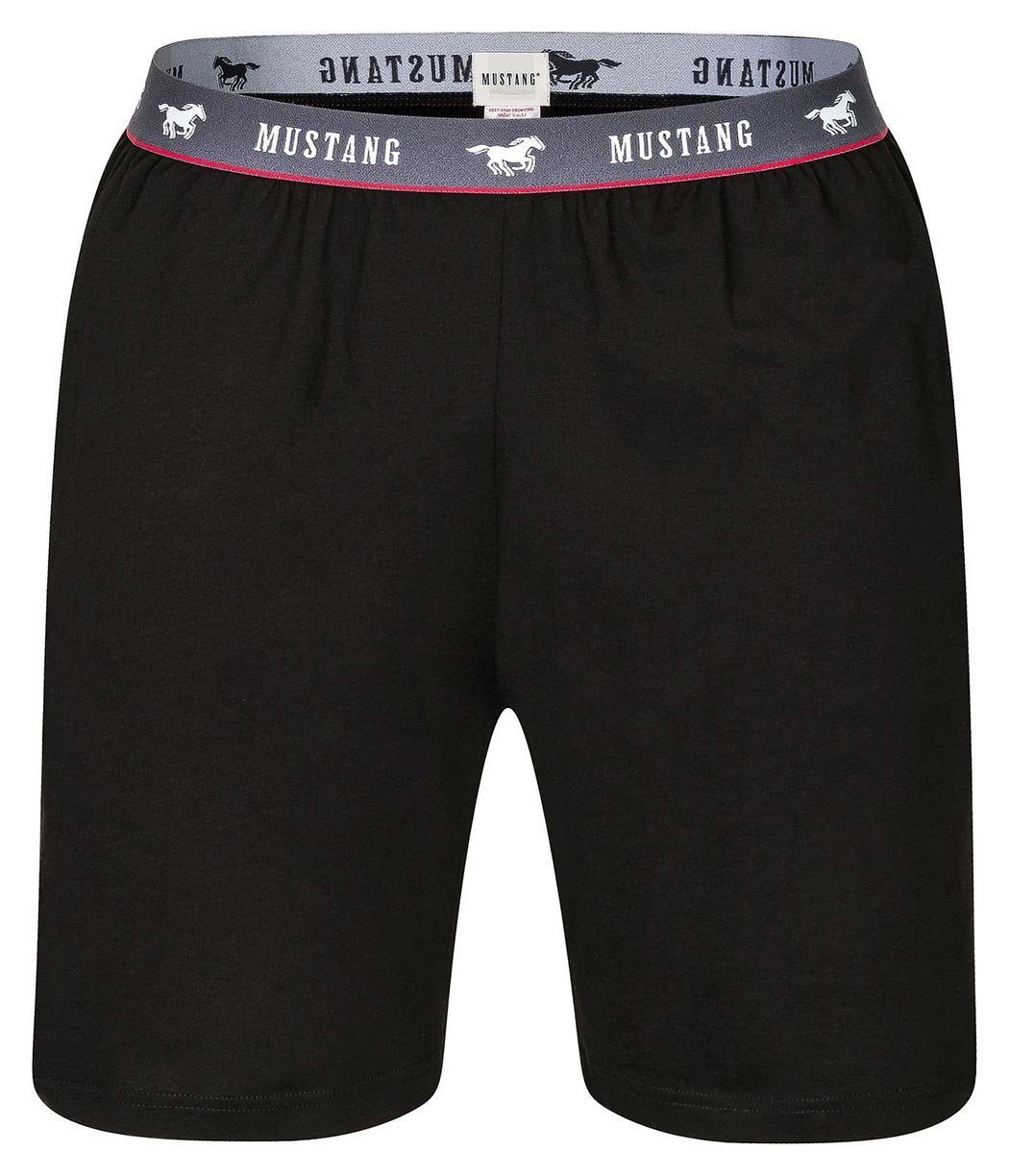MUSTANG Boxershorts Bermudahose BRIAN (1-St) aus hautfreundlicher Baumwolle