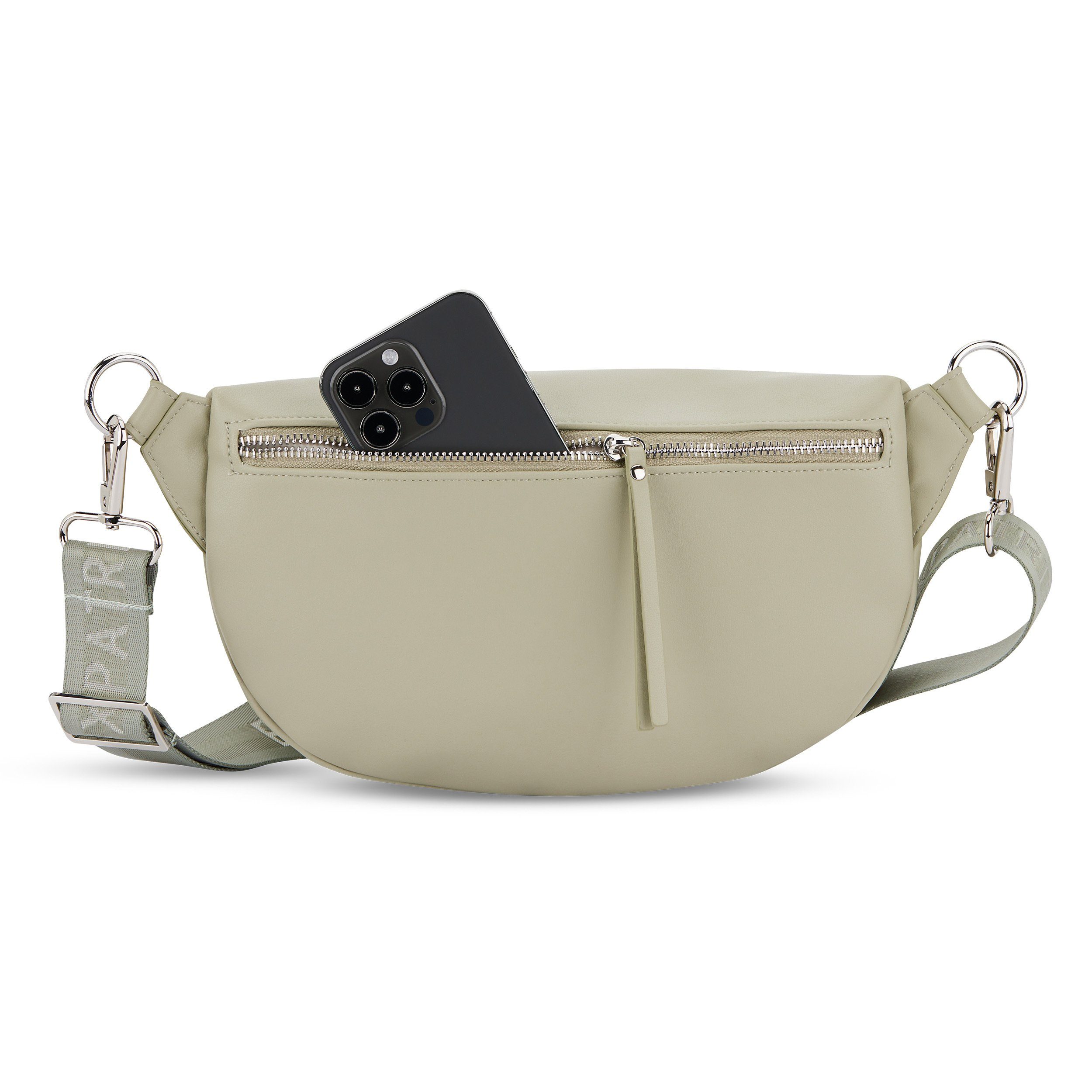 Expatrié Gürteltasche Alice Medium Bauchtasche (1-tlg), Hochwertiges Kunstleder, Wasserabweisend